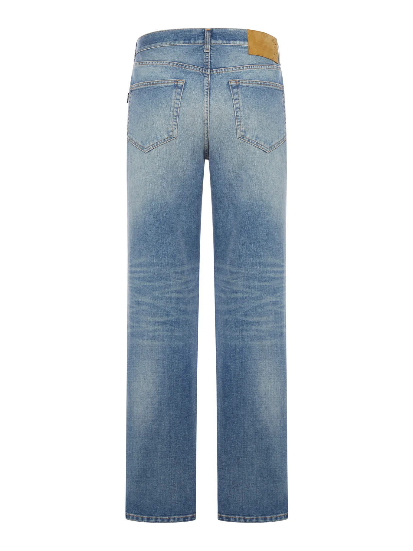 STRAIGHT LEG JEANS IN COTTON DENIM - Image 2