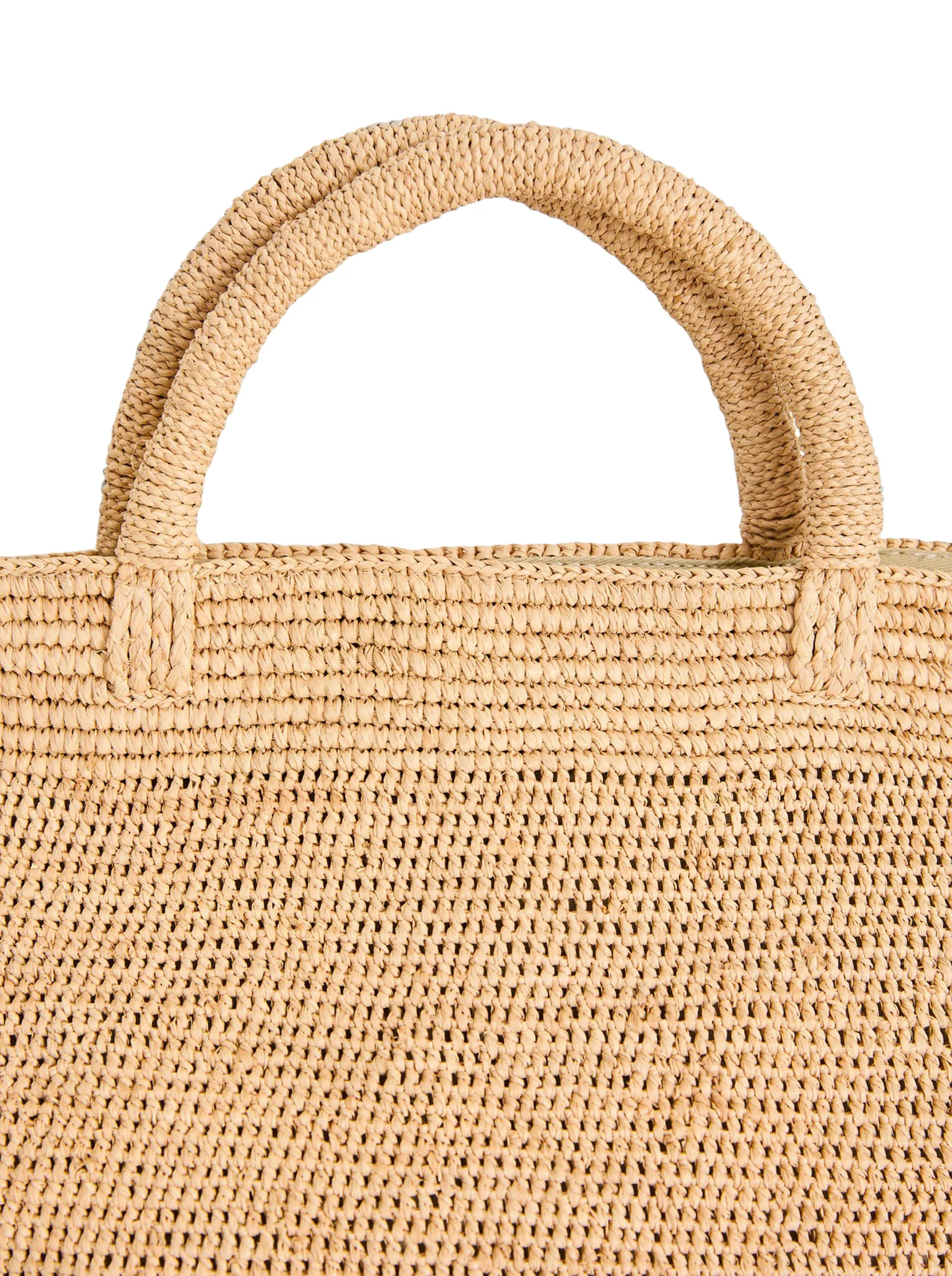 VANILLA RAFFIA BAG - Image 3
