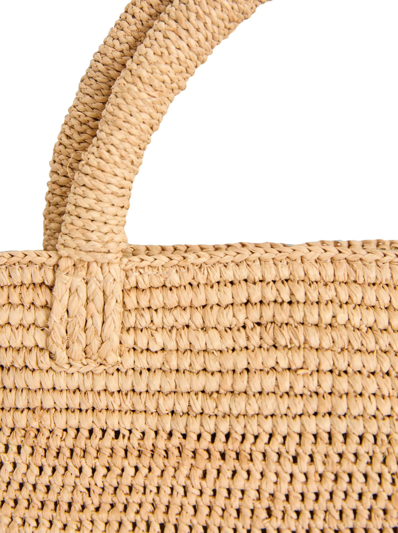 VANILLA RAFFIA BAG - Image 4