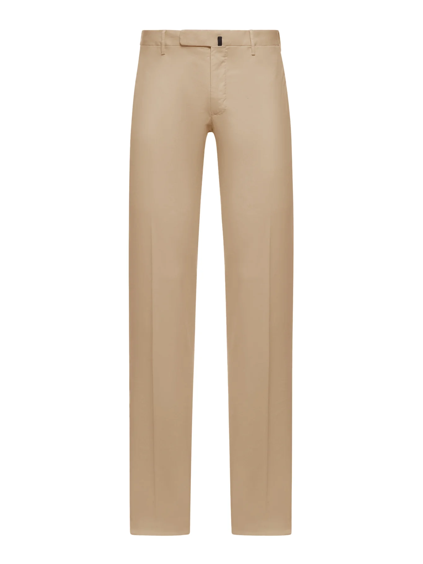 SLIM FIT TAILORED COTTON TROUSERS