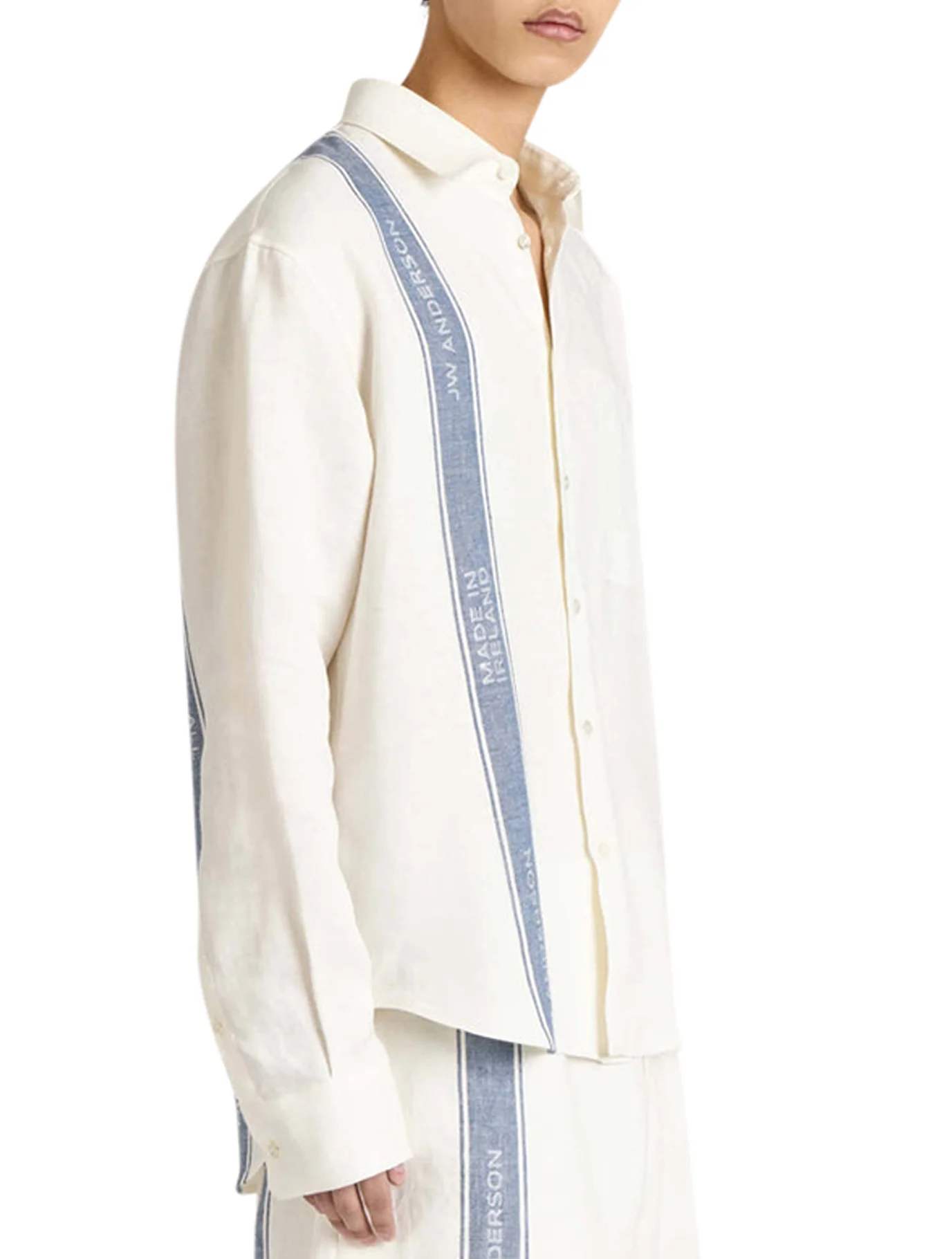 LONG-SLEEVED LINEN SHIRT - Image 2