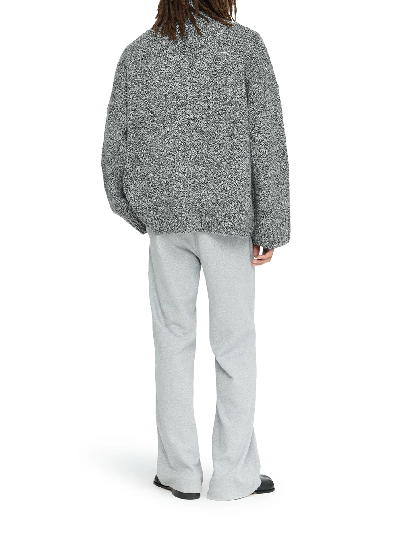 SWEATER WITH LEATHER POCKET - Image 3