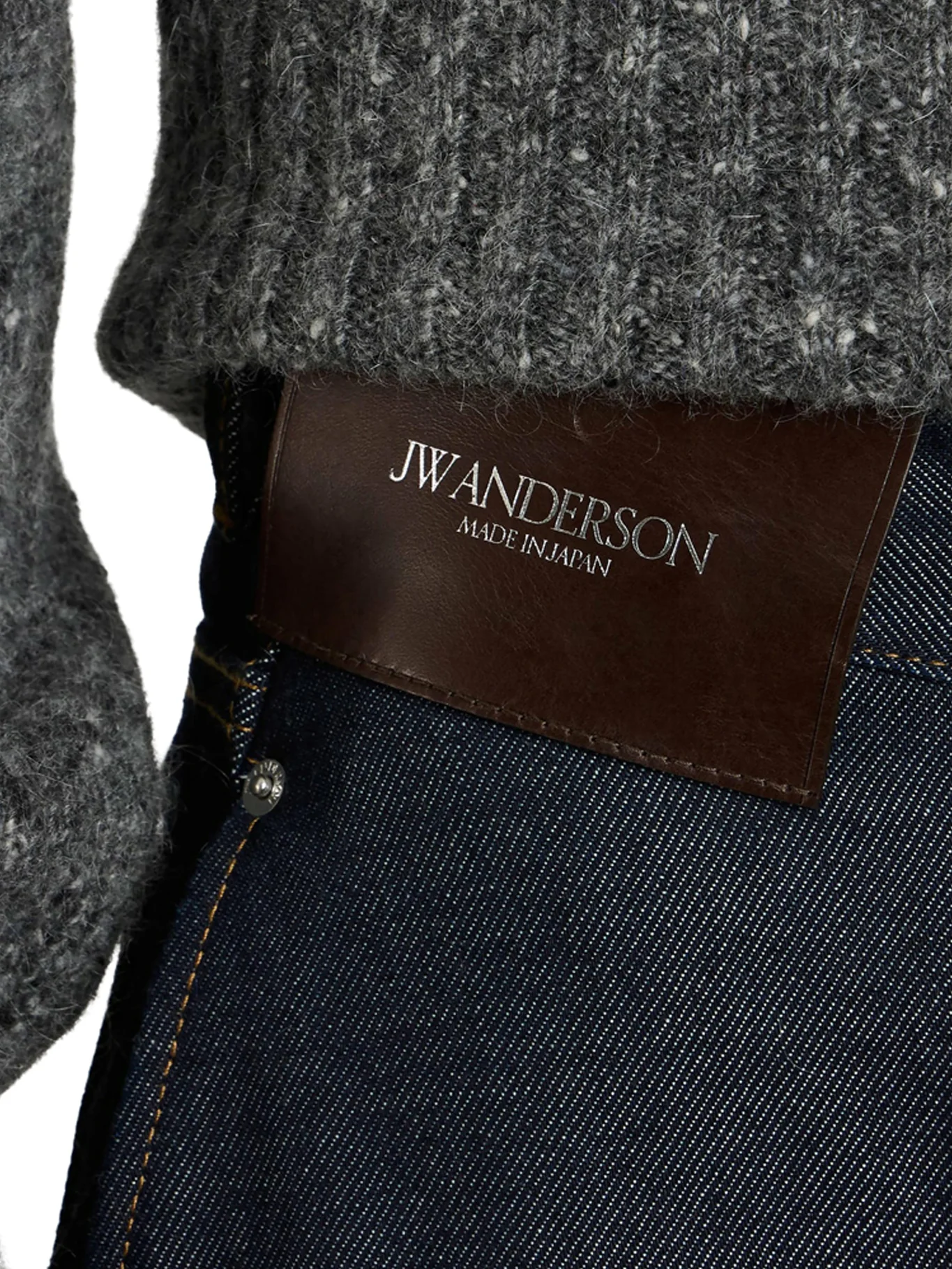 WORKWEAR JEANS WITH OFF-CENTRALIZED CLOSURE - Image 4