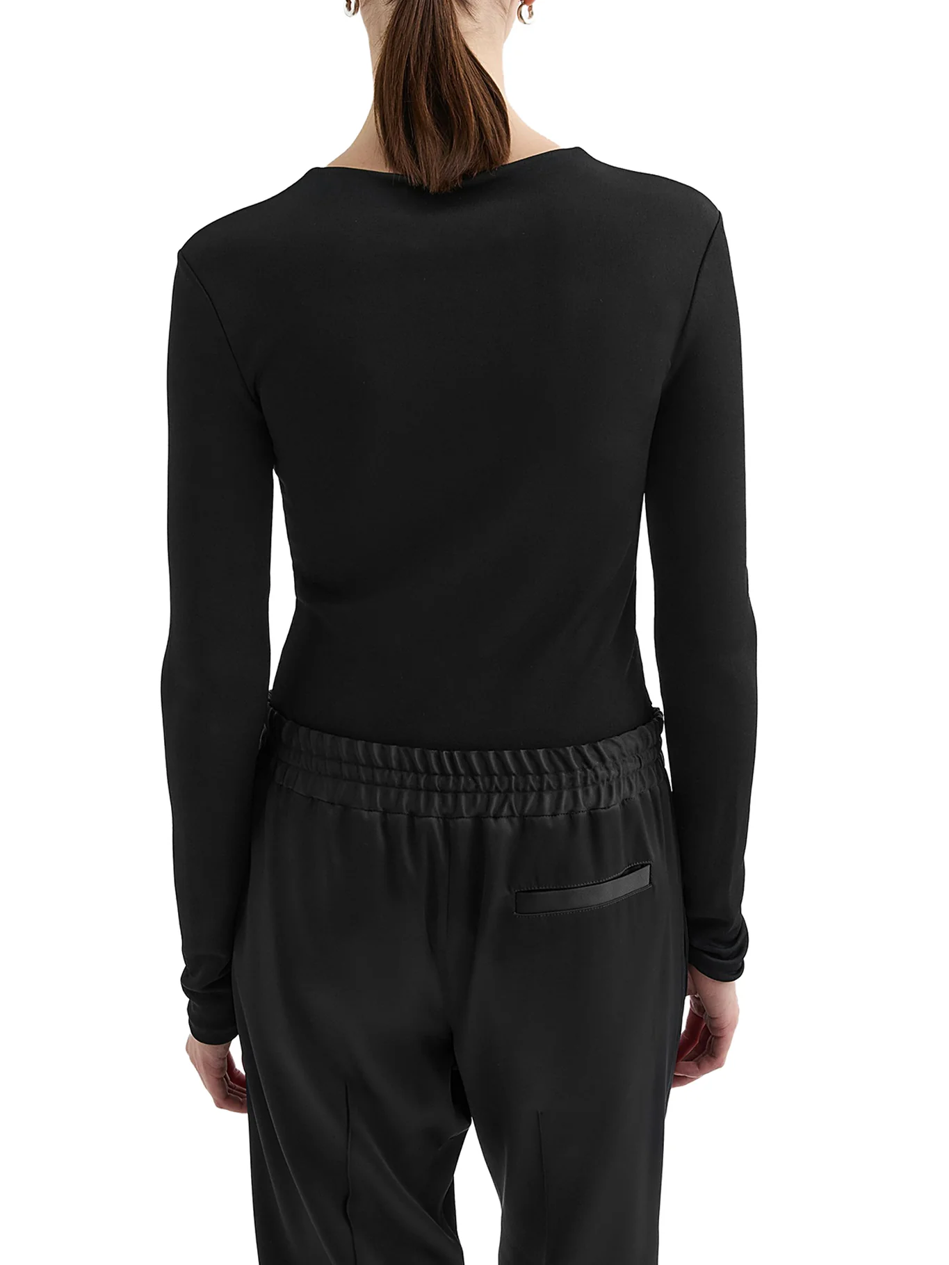 CREW NECK LONG SLEEVE T-SHIRT - Image 4