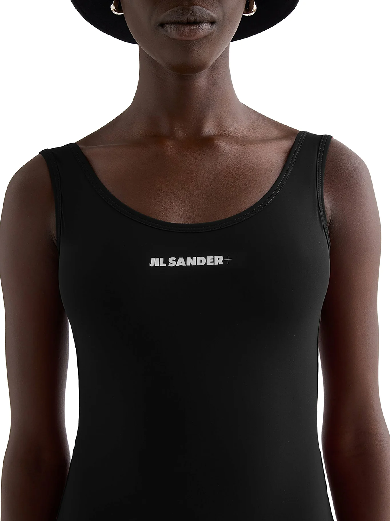 JIL SANDER+ LOGO PRINTED ONE-PIECE SWIMSUIT - Image 5