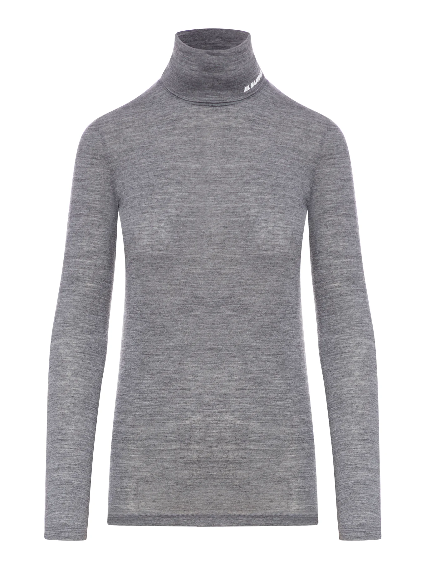 LONG-SLEEVED TOP WITH FUNNEL NECKLINE