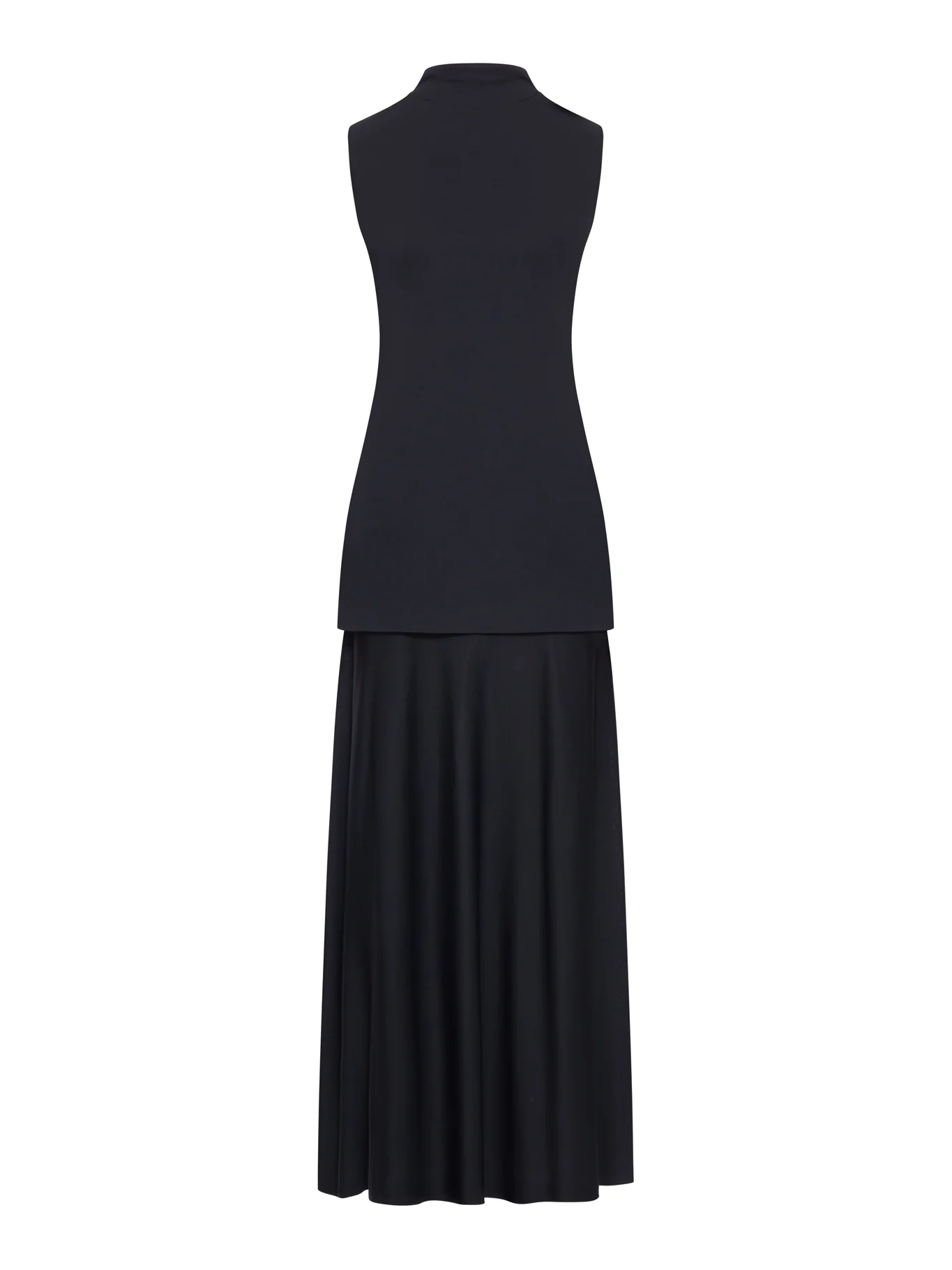 LONG SLEEVELESS DRESS
