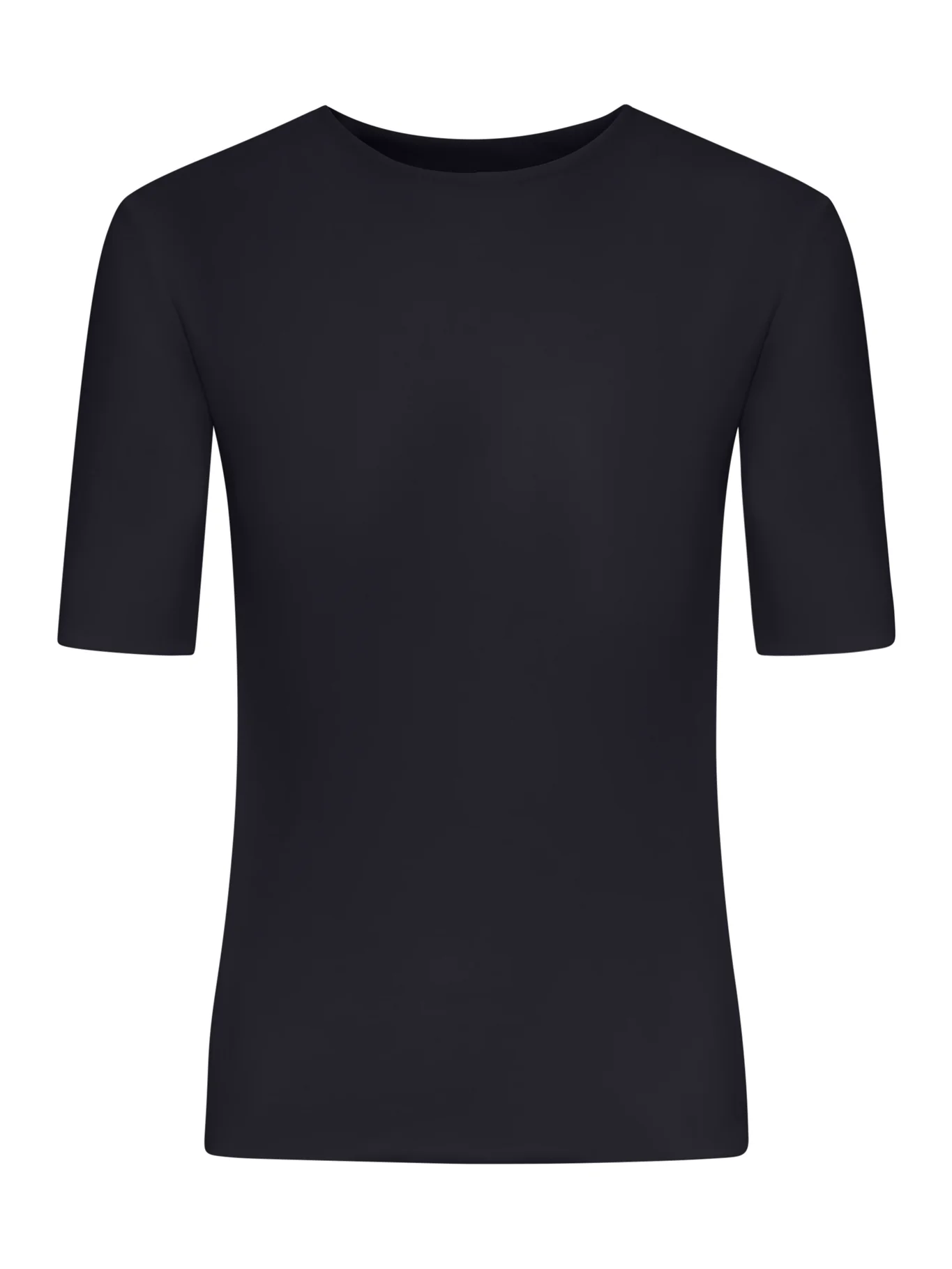 SHORT-SLEEVED CREPE T-SHIRT