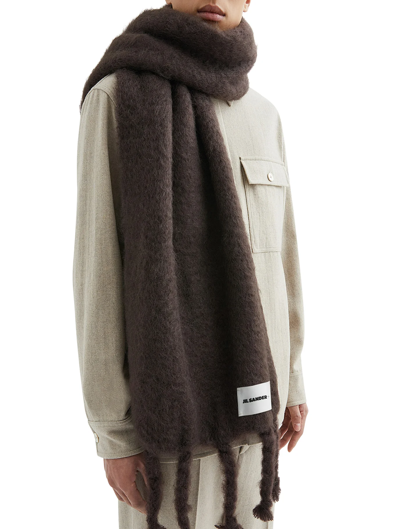 WOOL BLEND SCARF - Image 3