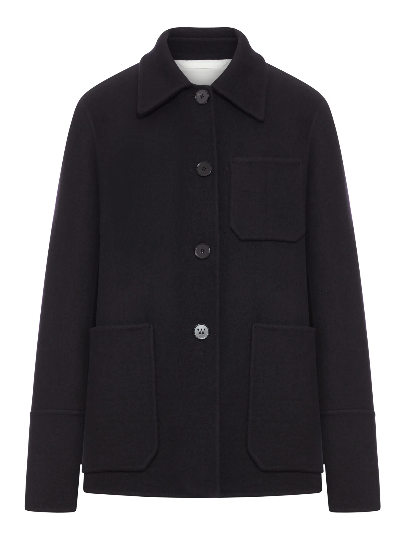 WOOL SHIRT-JACKET