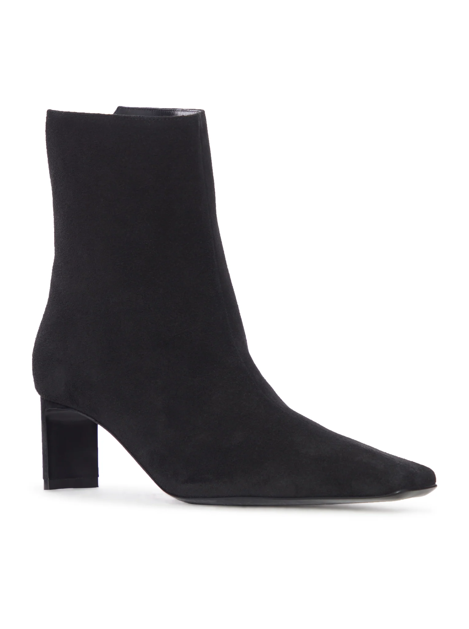 BLACK SUEDE ANKLE BOOTS - Image 2