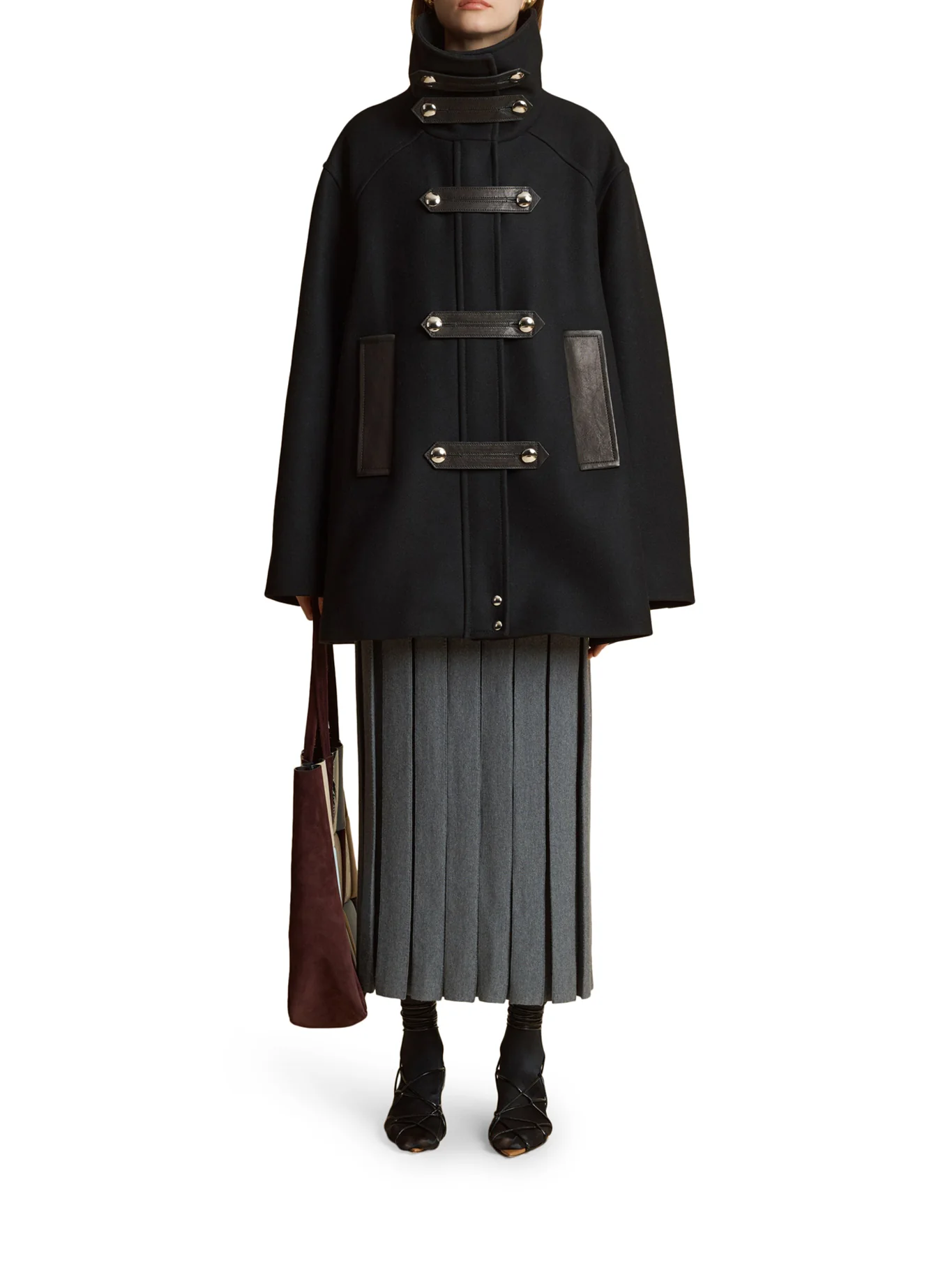 Melbo coat in wool blend - Image 2