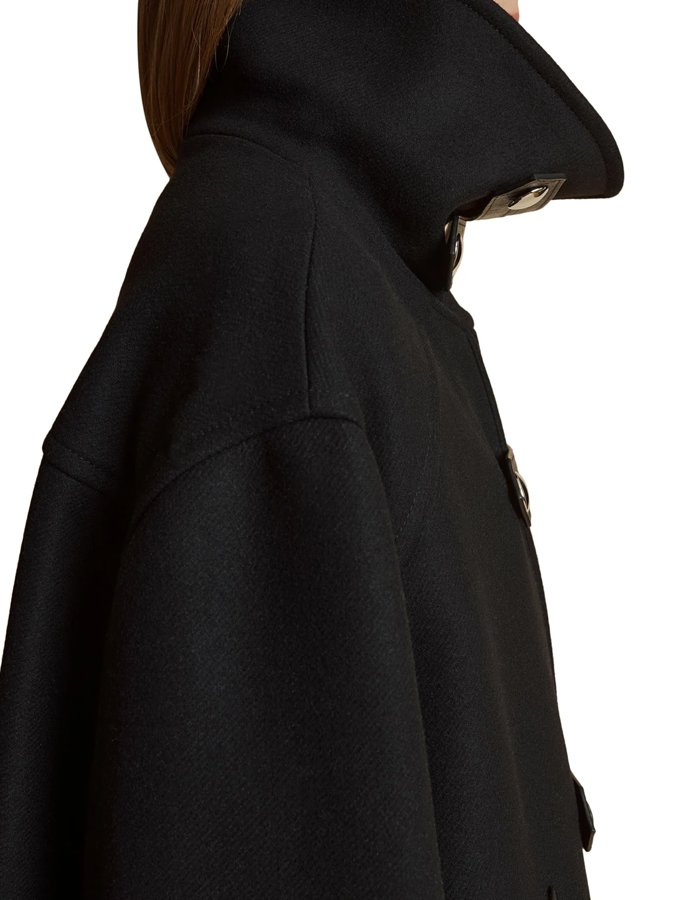 Melbo coat in wool blend - Image 6