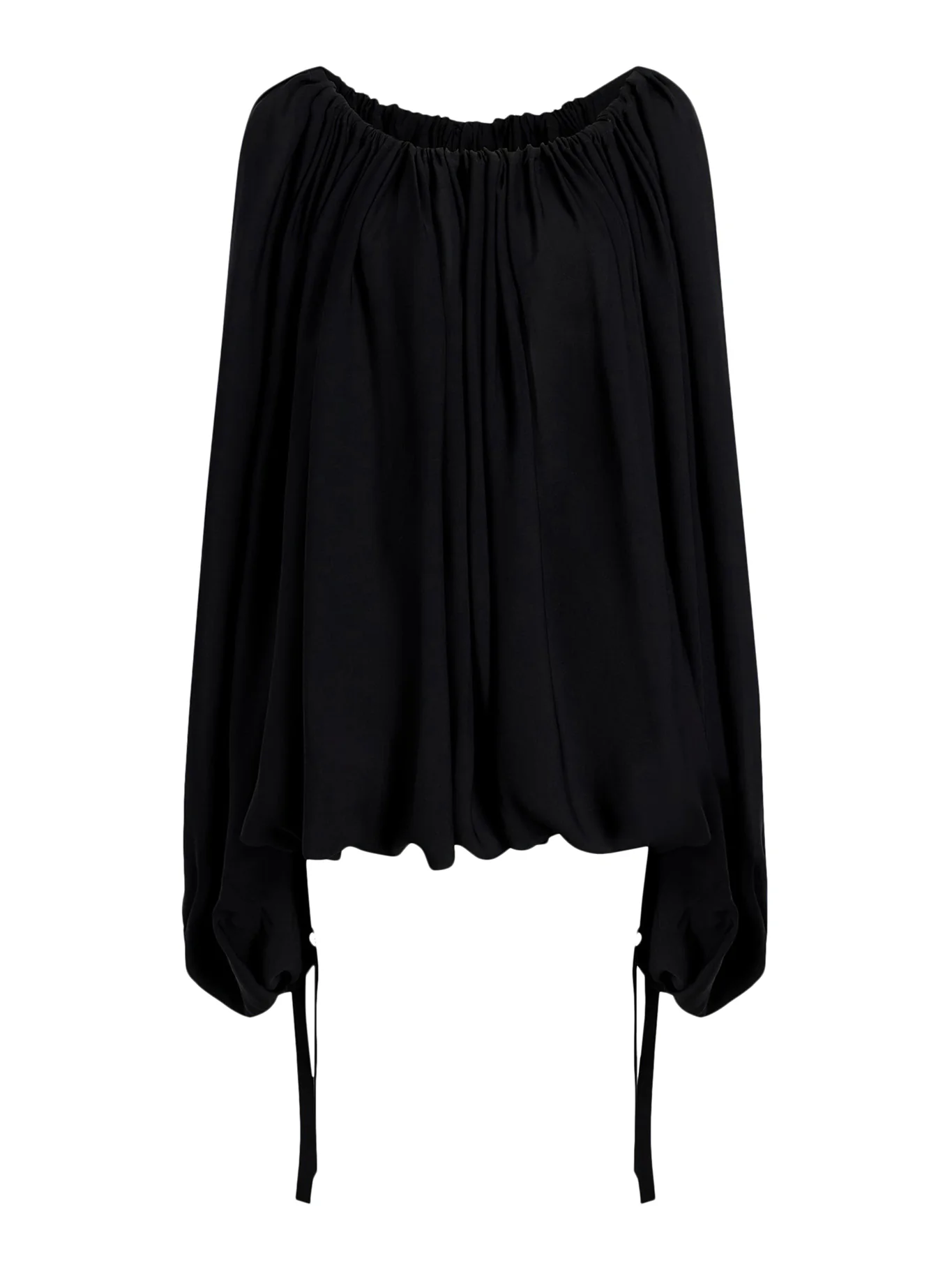 silk georgette top