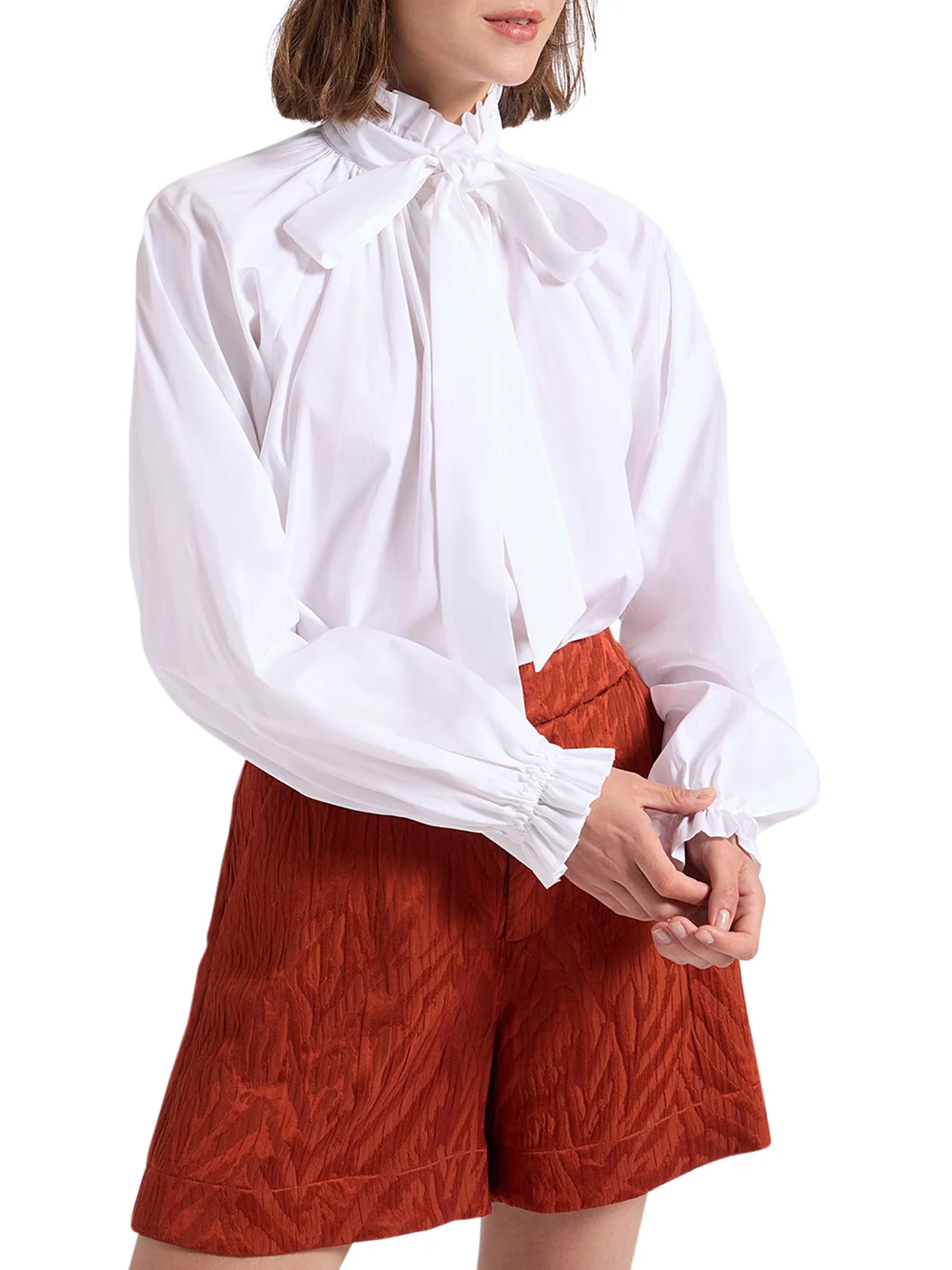 CERERE POPLIN BLOUSE - Image 3