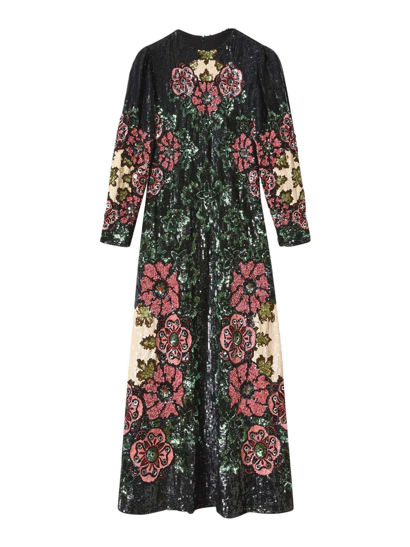 SEQUIN EMBROIDERED DRESS