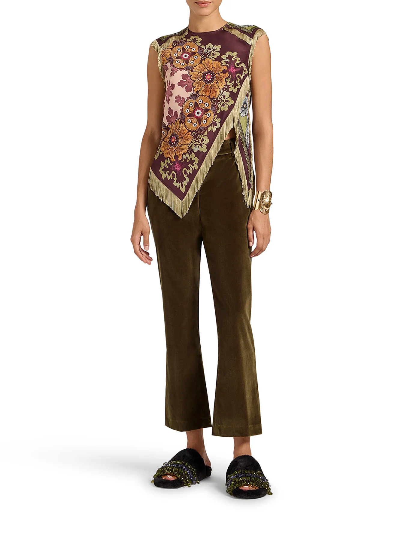 SILK FOULARD TOP - Image 2