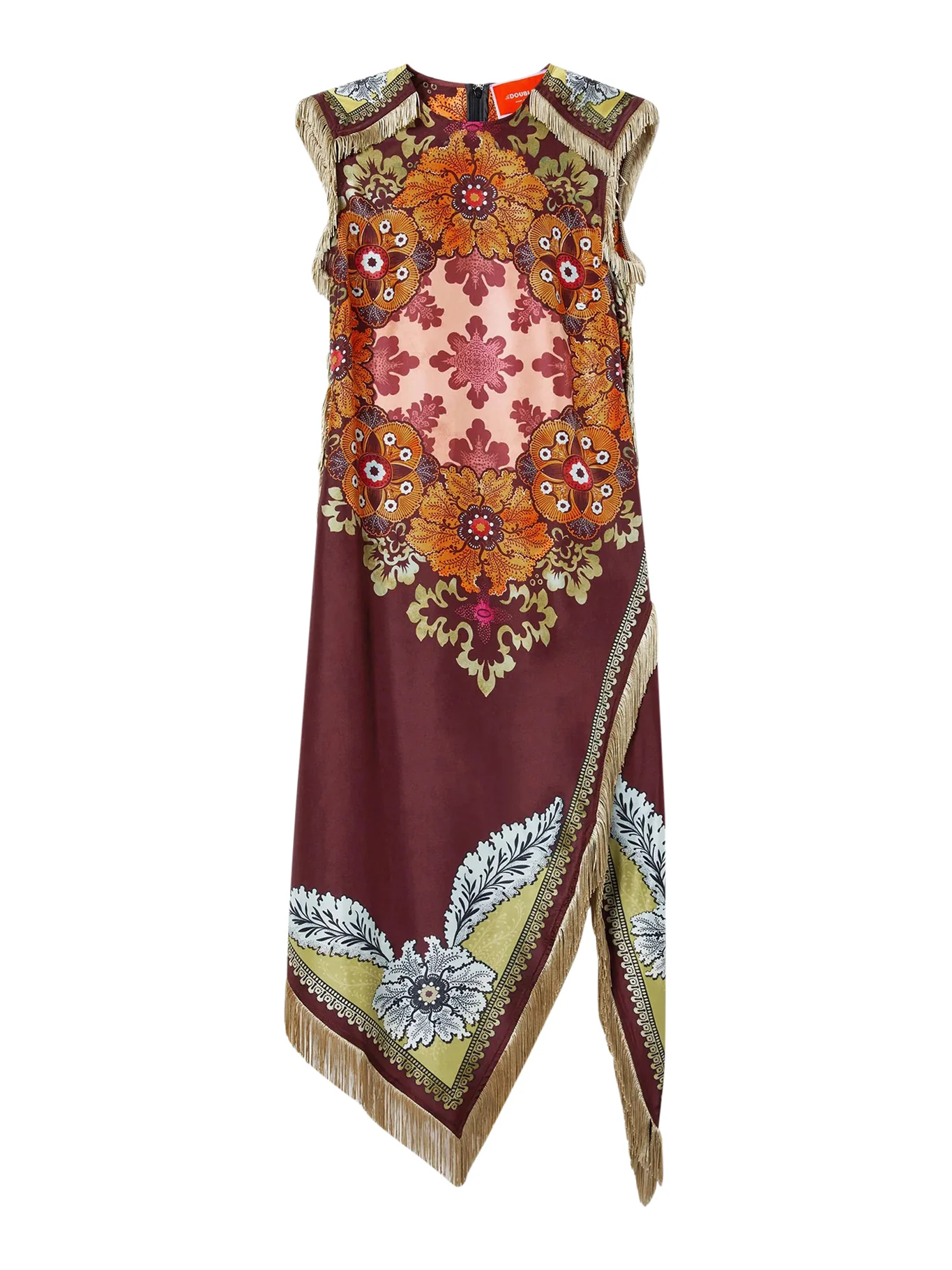 SILK SCARF DRESS