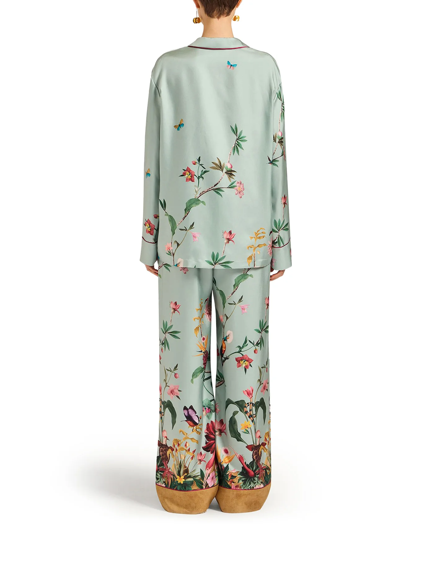 TROUSERS WITH CONTRASTING PROFILES - Image 3