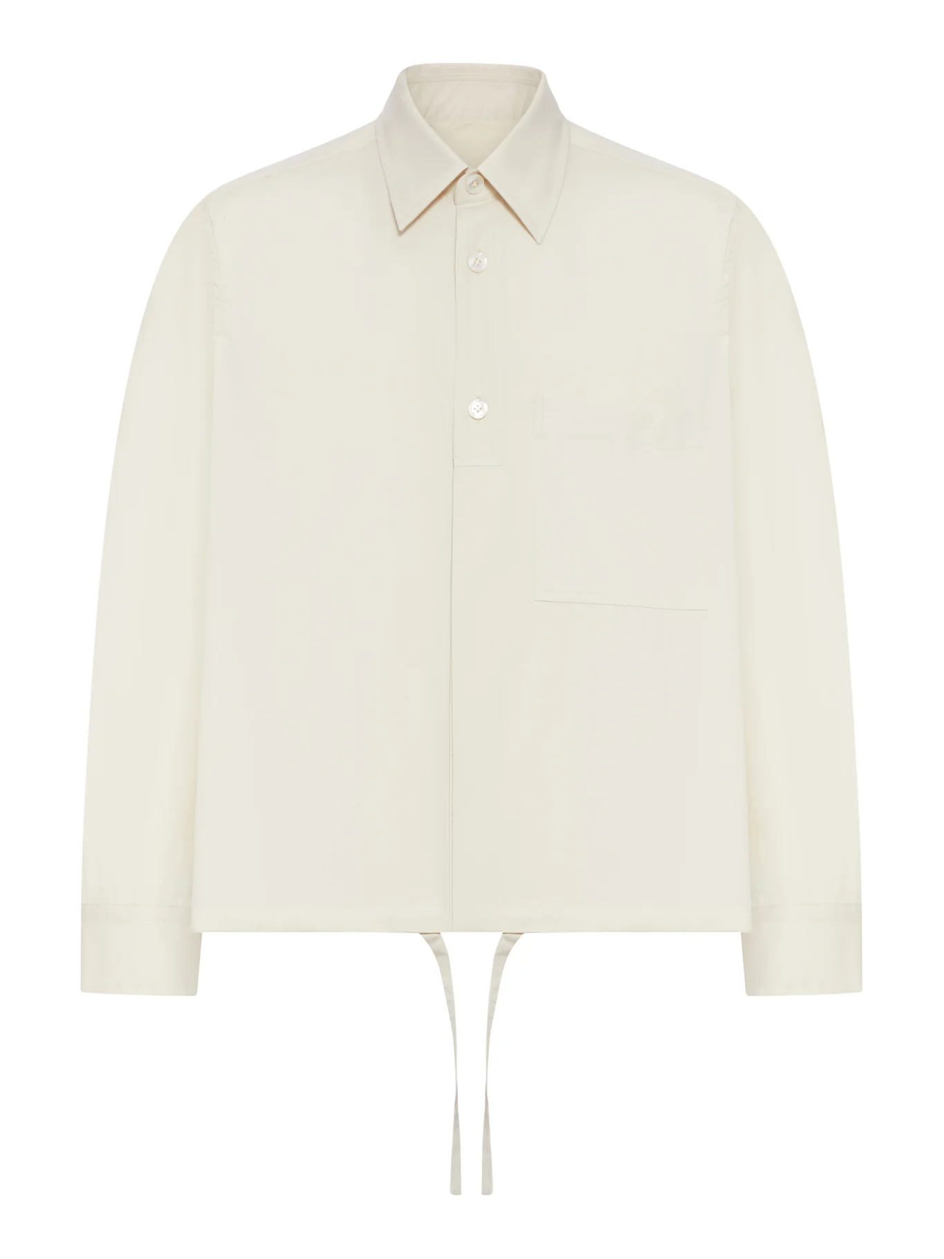 COTTON AND SILK BLEND RESEARCH SHIRT