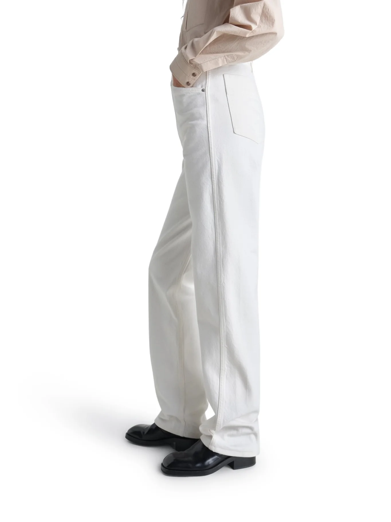 FIVE-POCKET COTTON TROUSERS - Image 4