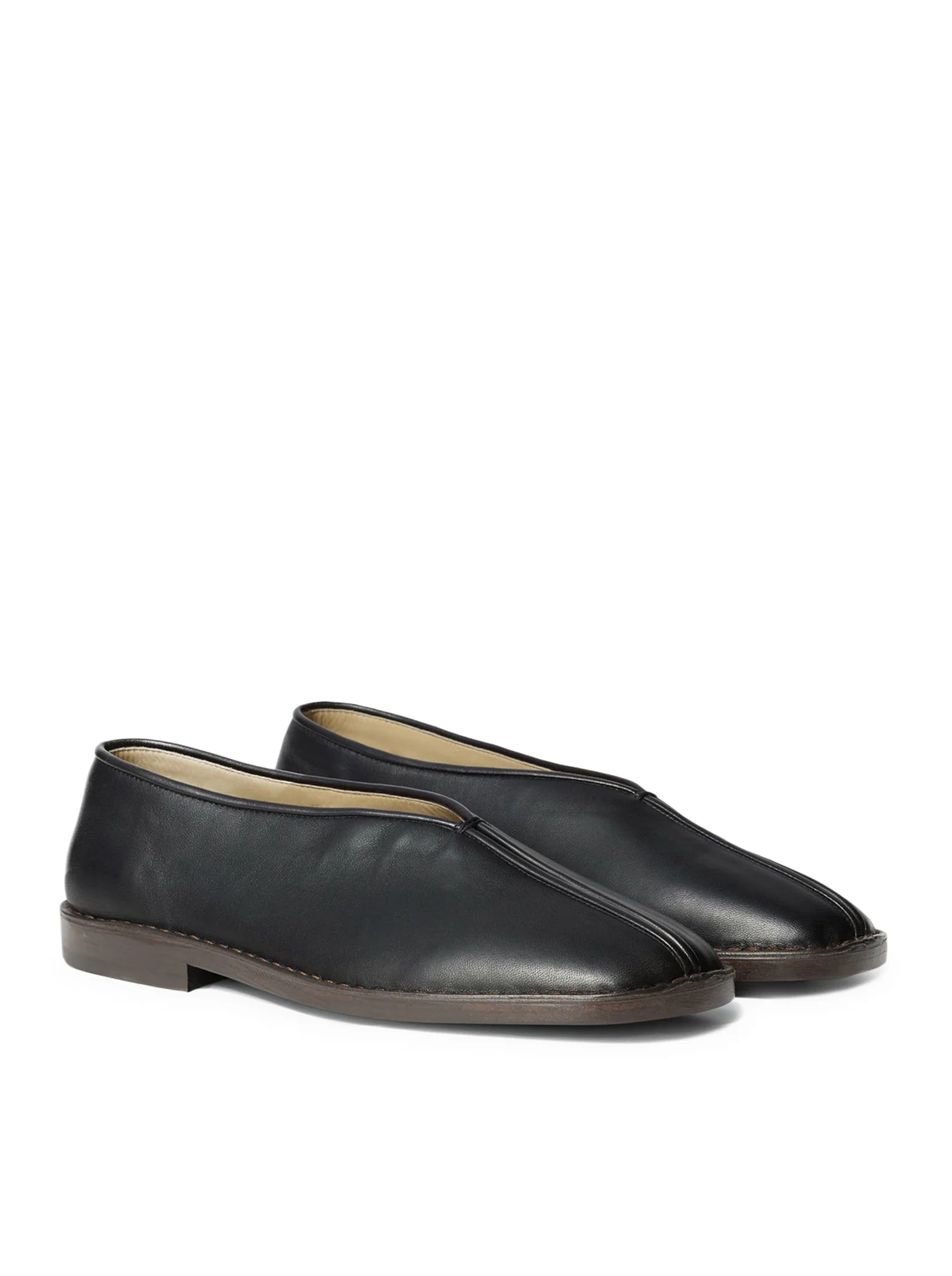 FLAT LEATHER SLIPPERS - Image 2