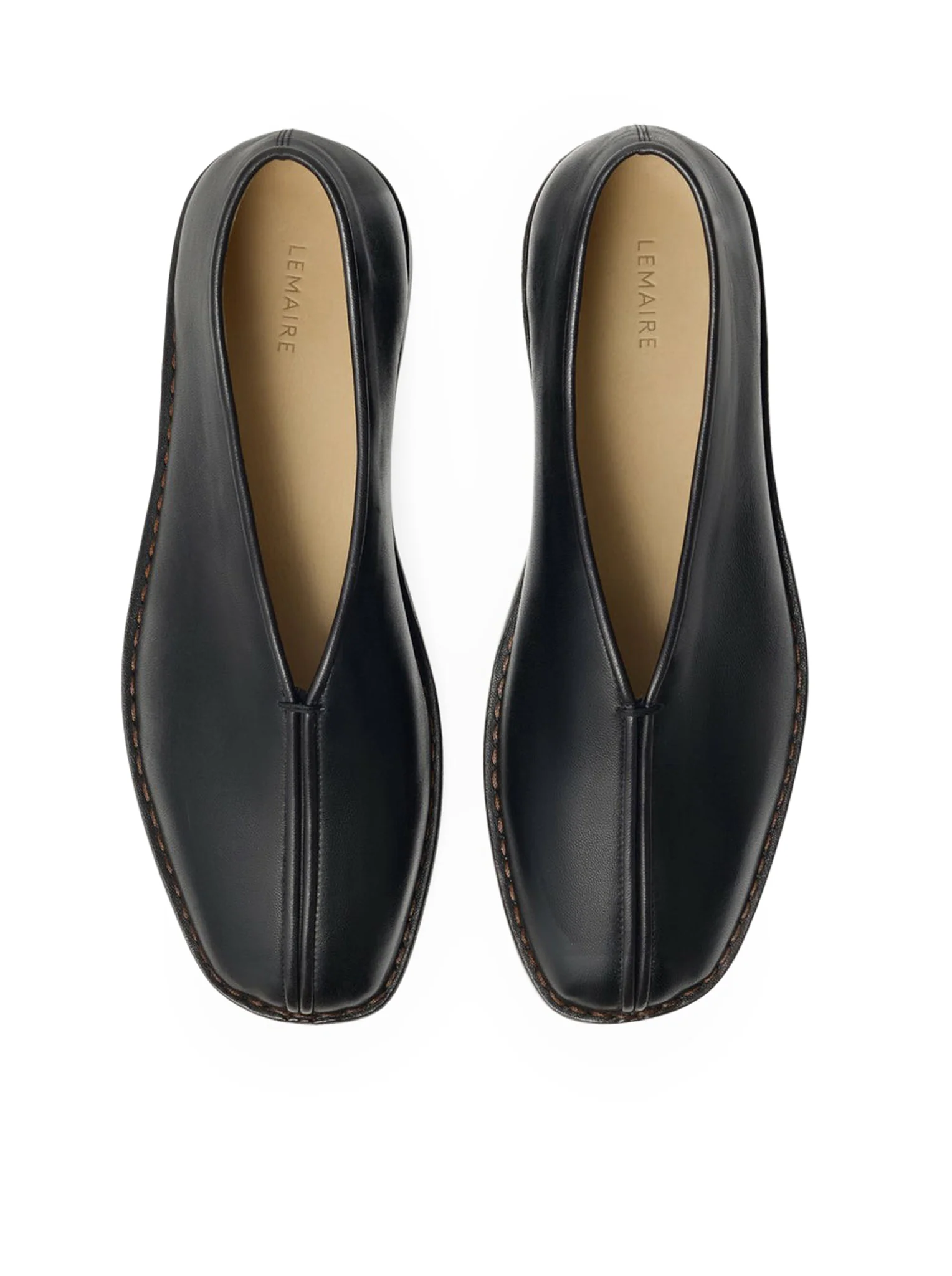 FLAT LEATHER SLIPPERS - Image 4
