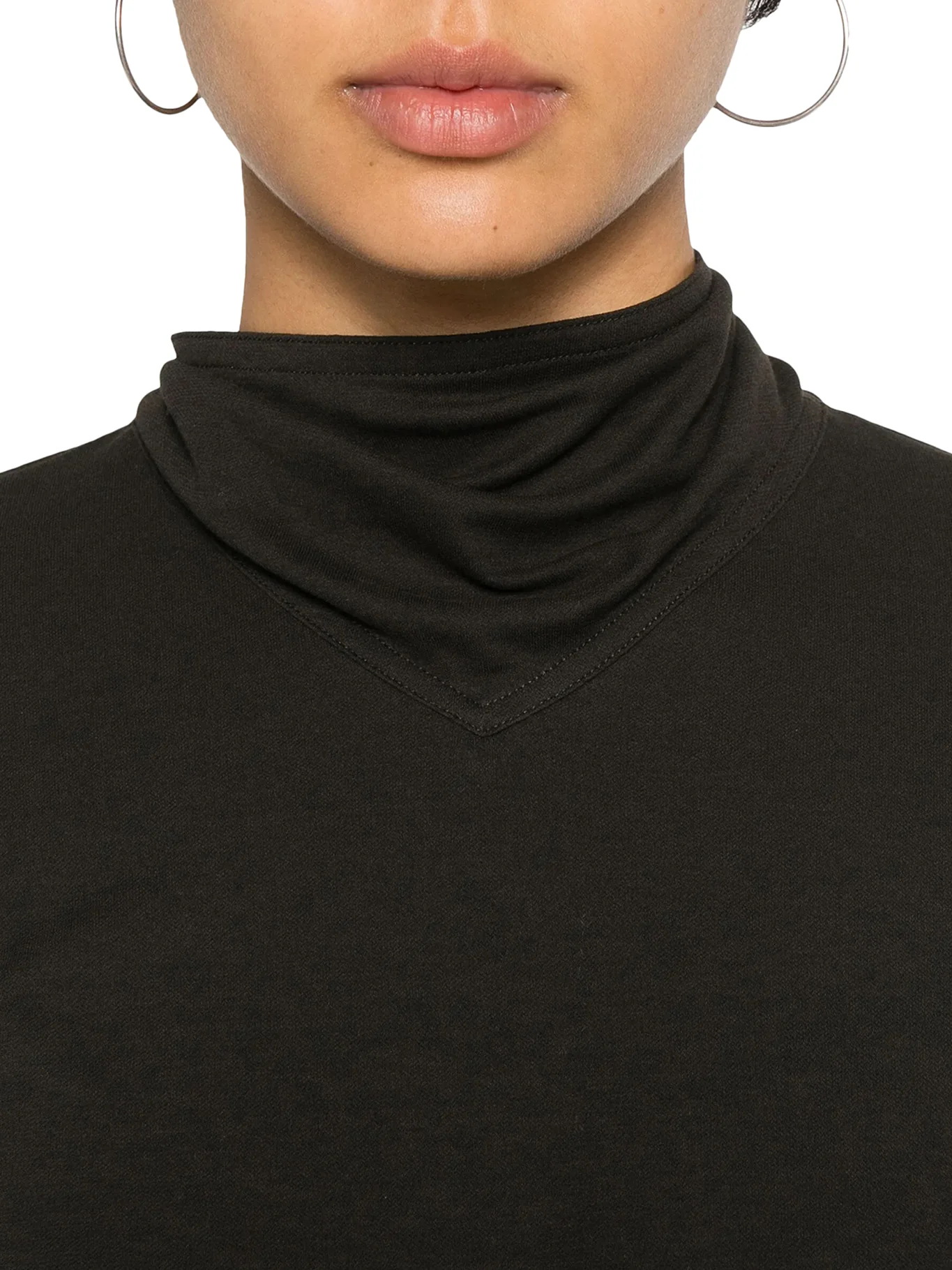 LONG SLEEVED TOP WITH SCARF DETAIL - Image 5