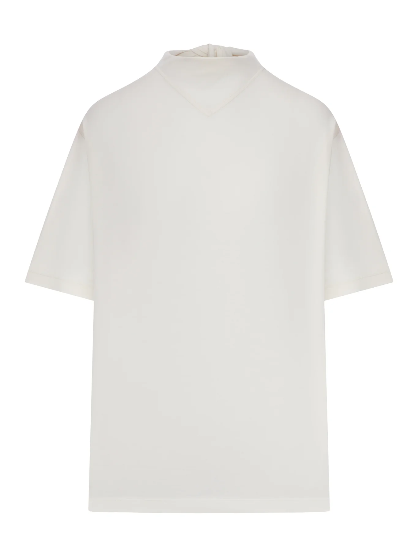 T-SHIRT WITH JERSEY SCARF