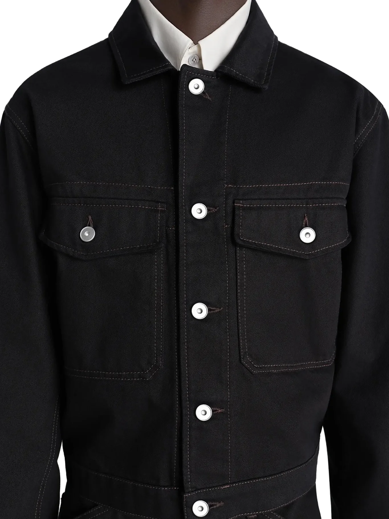 TRUCKER JACKET IN HEAVY DENIM - Image 6