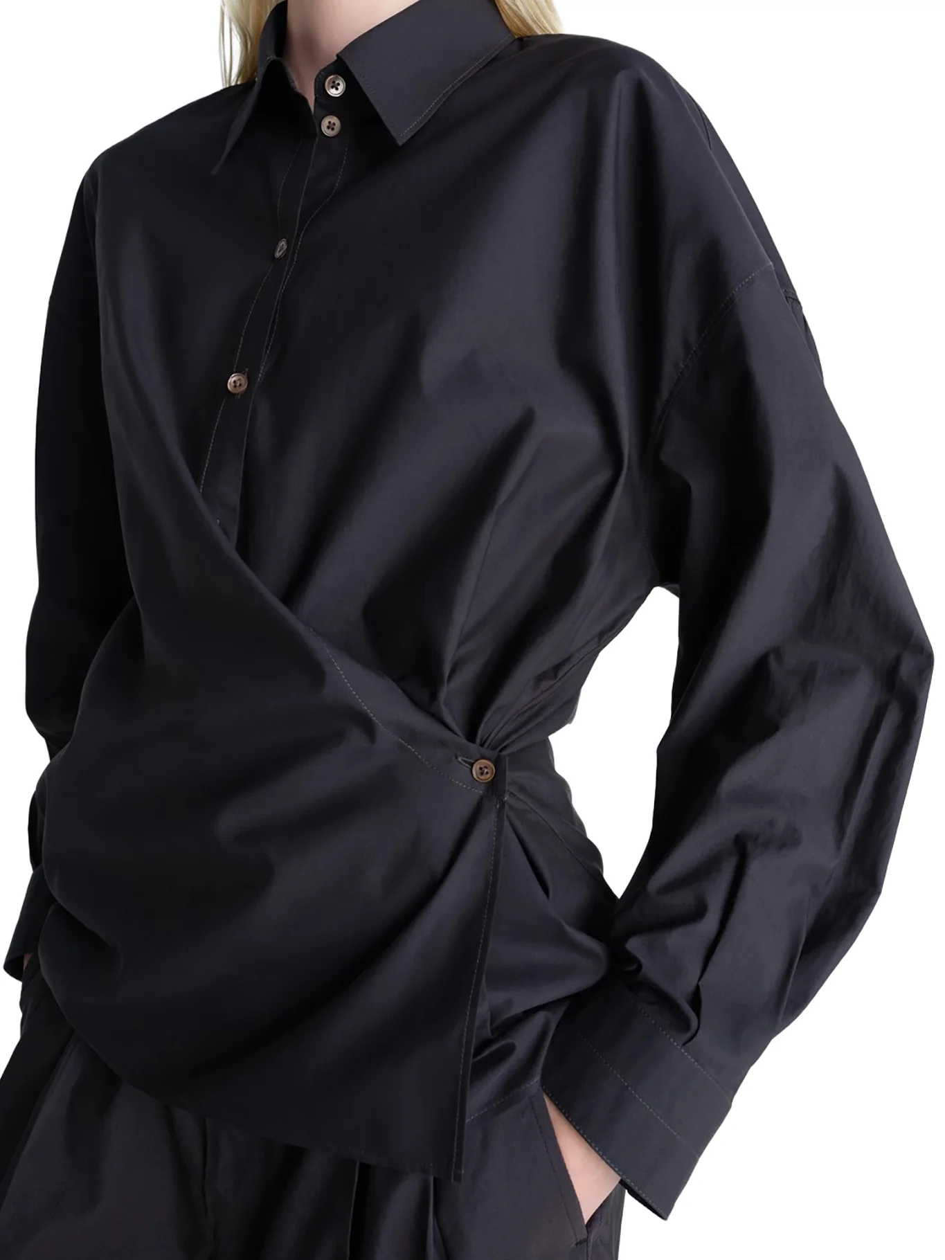 TWISTED COTTON SHIRT - Image 6