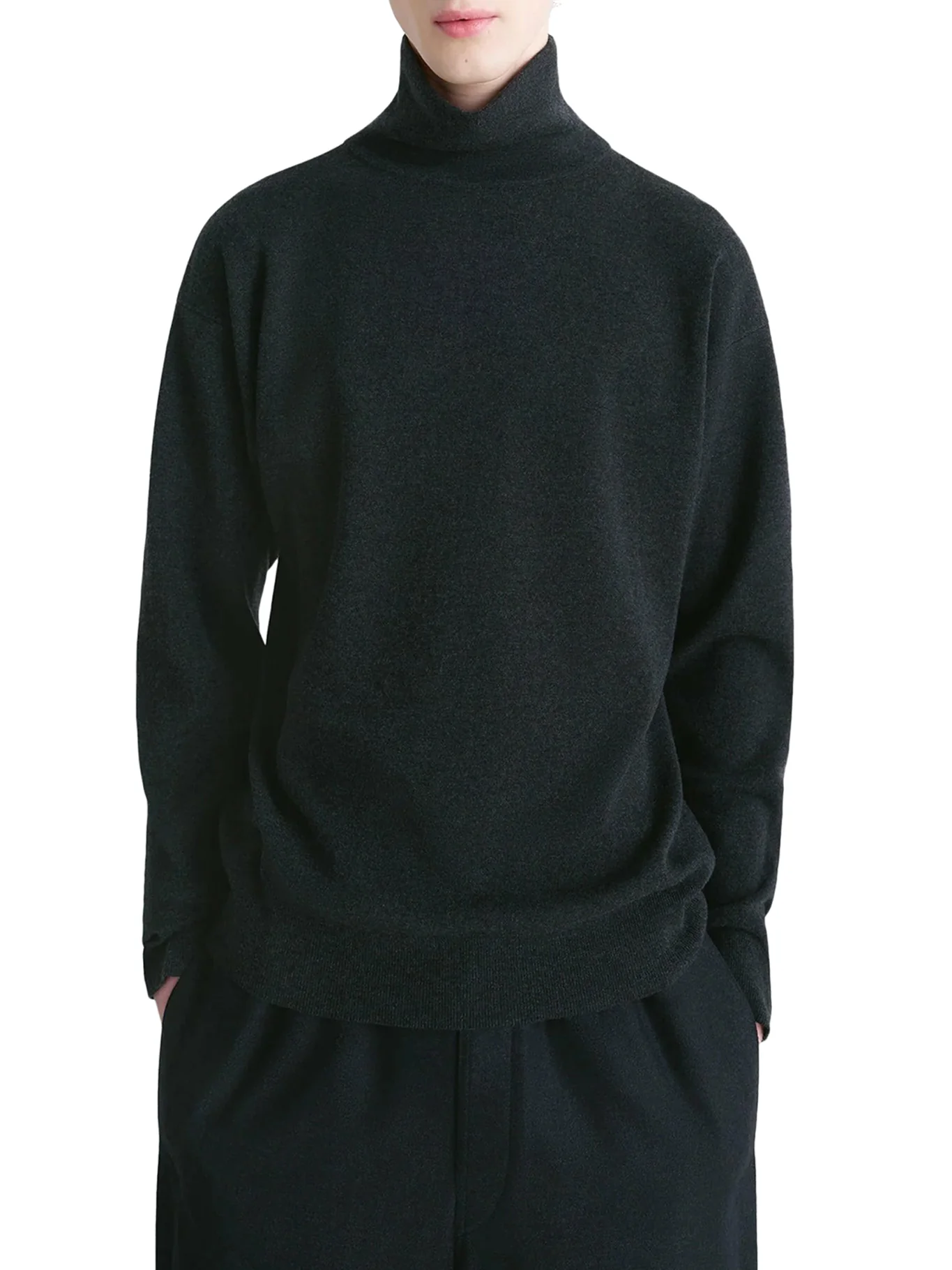 WOOL HIGH NECK SWEATER - Image 3