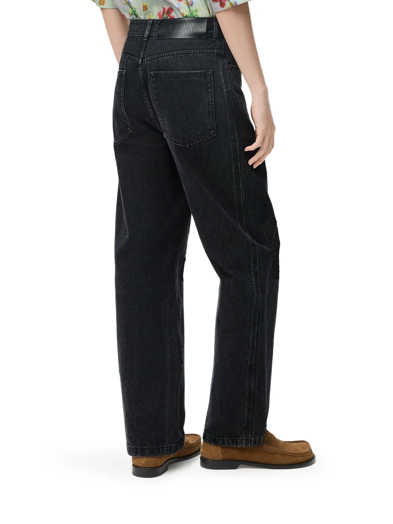 ANAGRAM BAGGY JEANS IN DENIM - Image 4