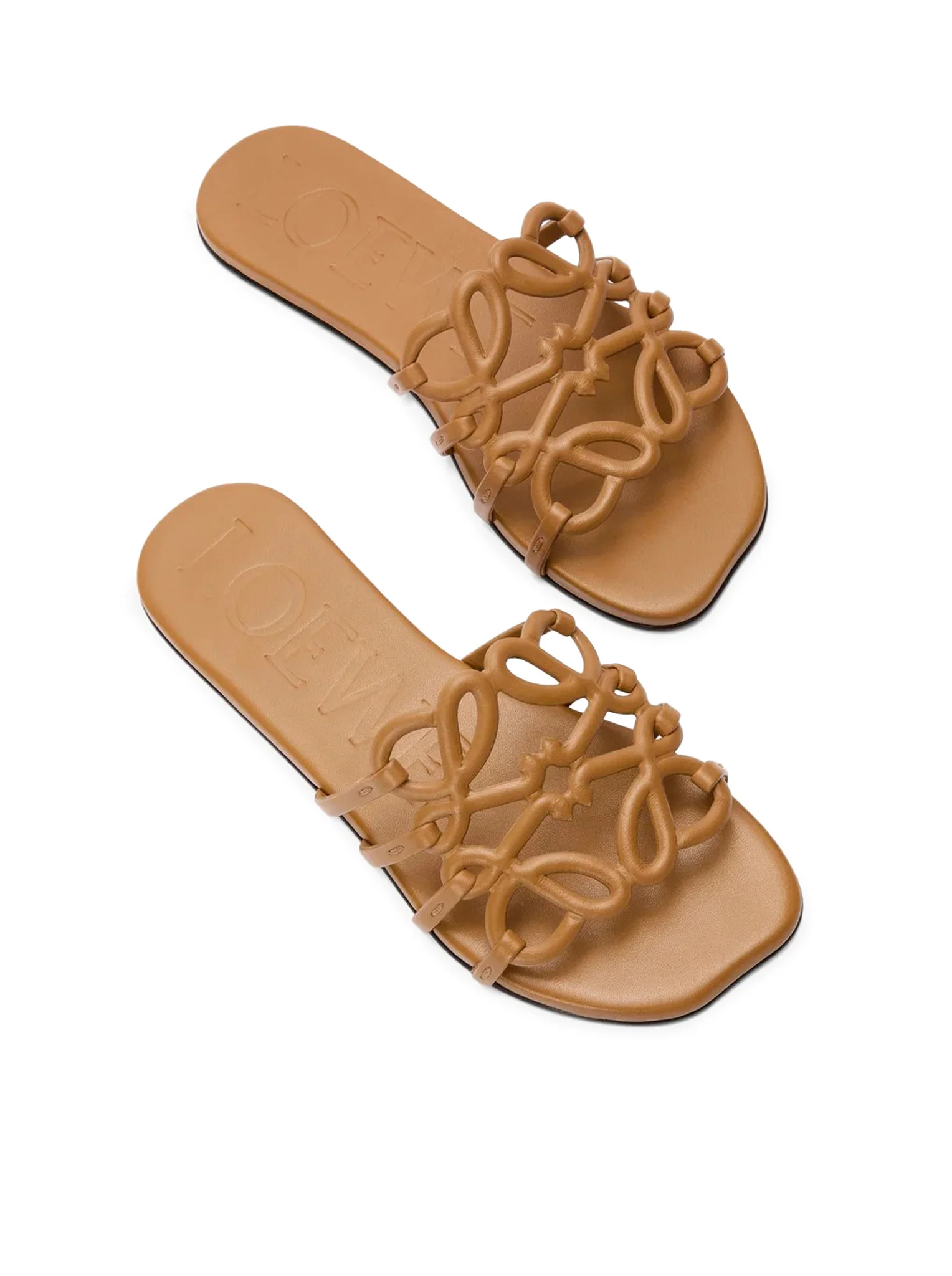 ANAGRAM PETAL SLIDE IN CALFSKIN - Image 4