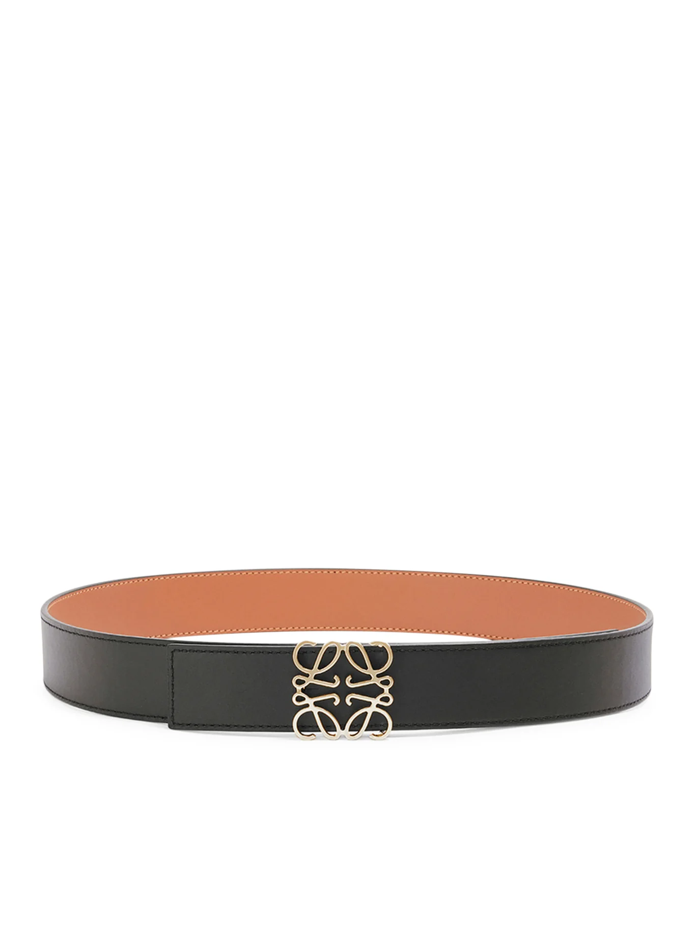 ANAGRAM REVERSIBLE BELT IN SMOOTH CALFSKIN - Image 2