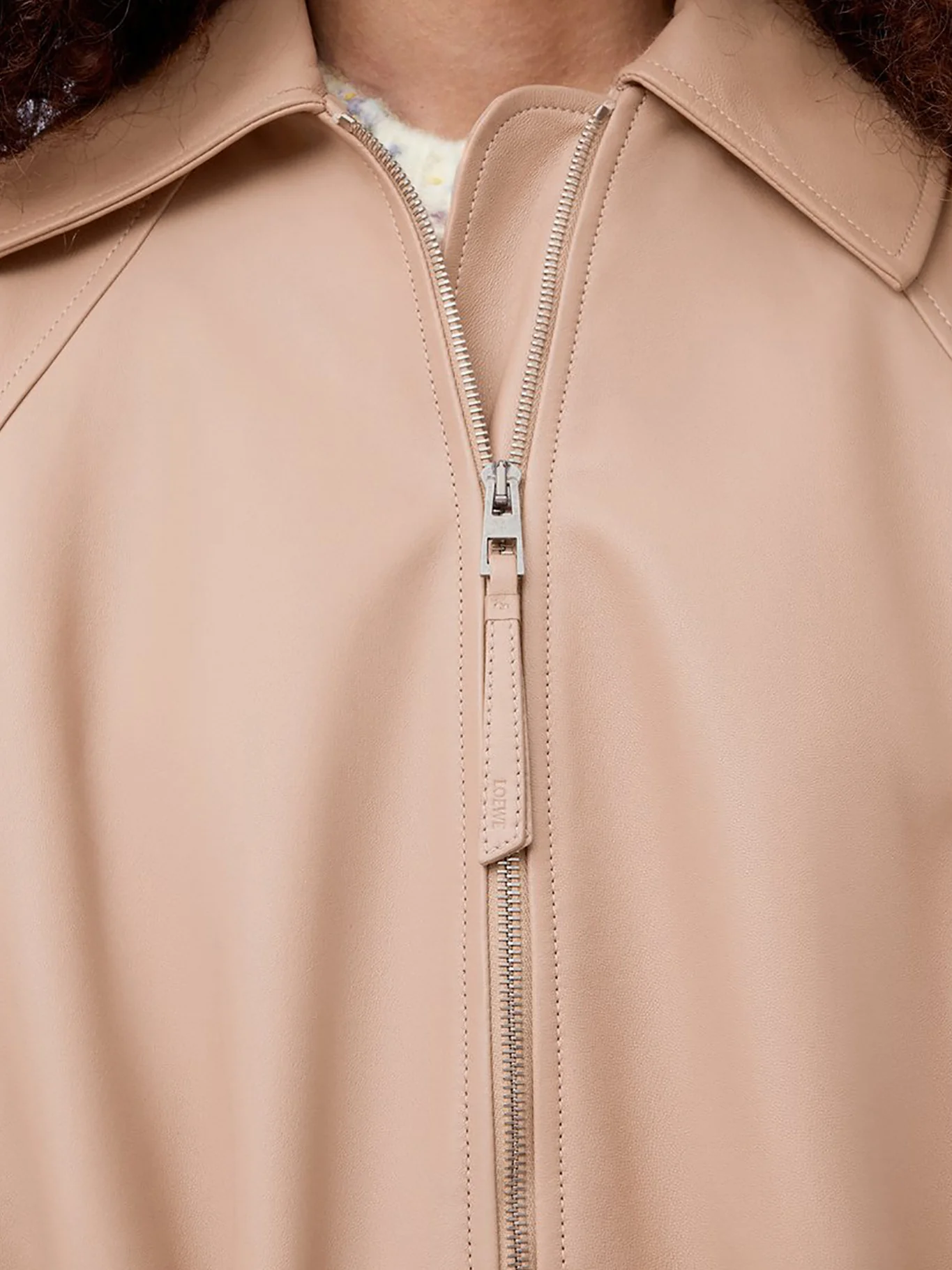 BALLOON JACKET IN NAPPA LAMBSKIN - Image 5