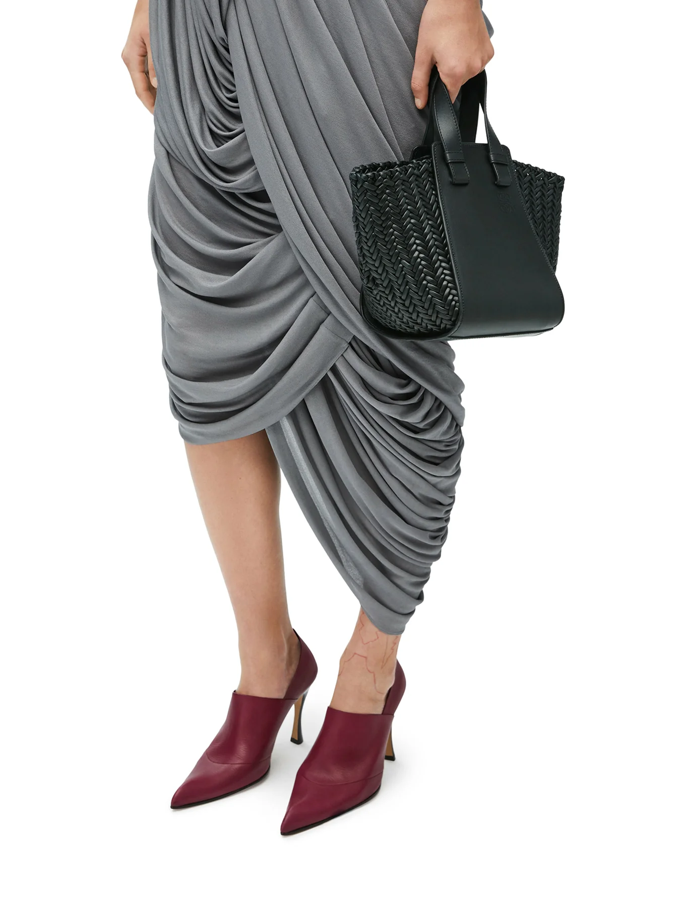 Compact Hammock bag in calfskin - Image 3