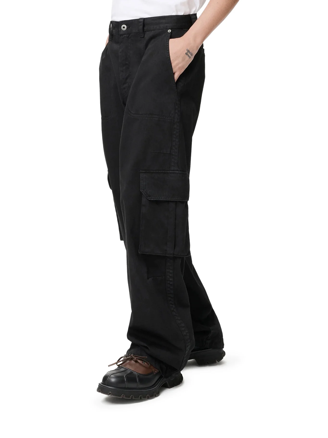 COTTON CARGO PANTS - Image 3