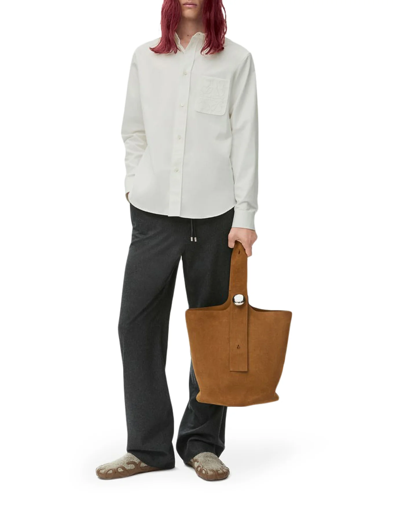 COTTON SHIRT WITH LOGO - Image 2
