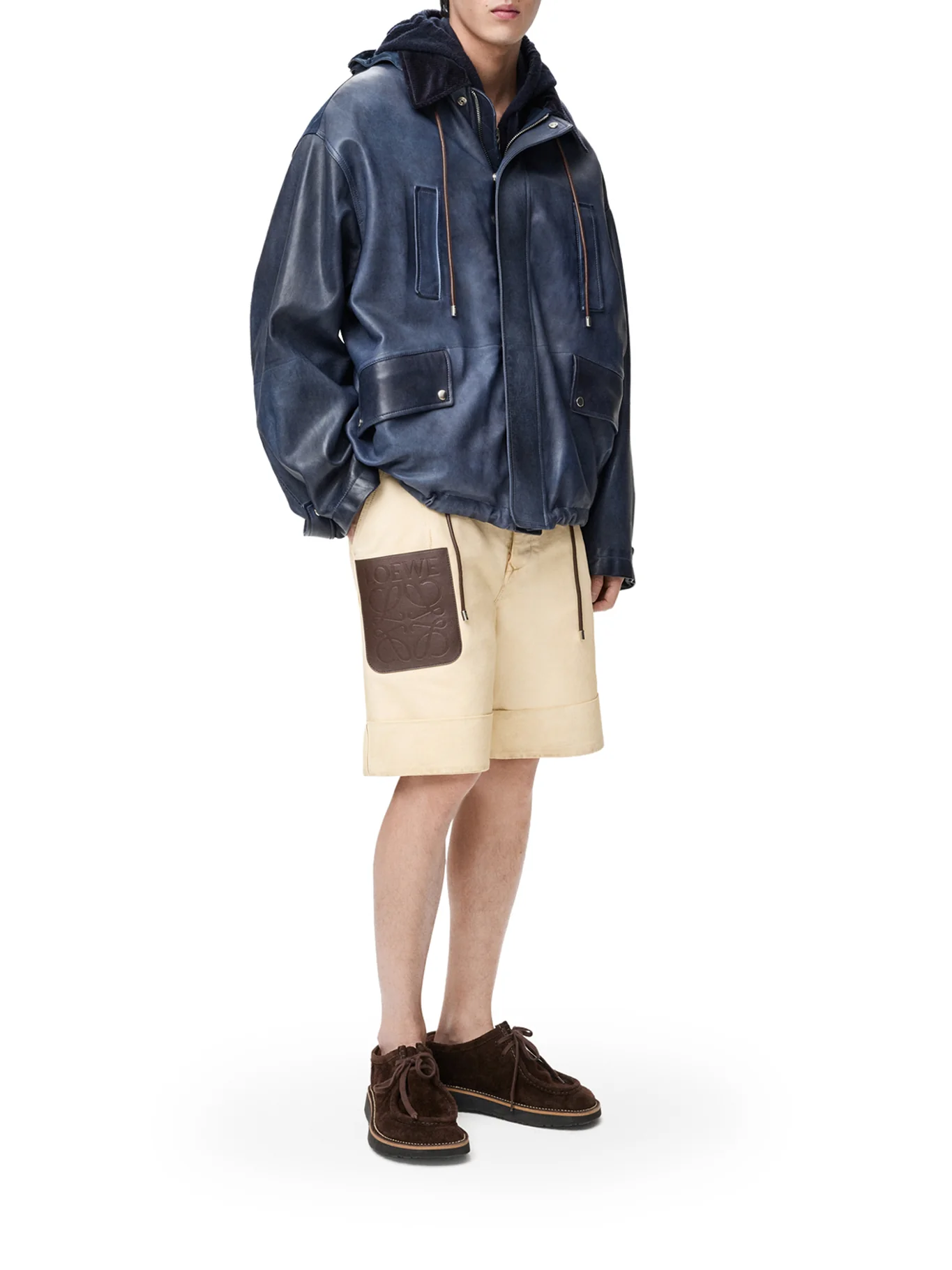 COTTON SHORTS WITH CUFFS - Image 2