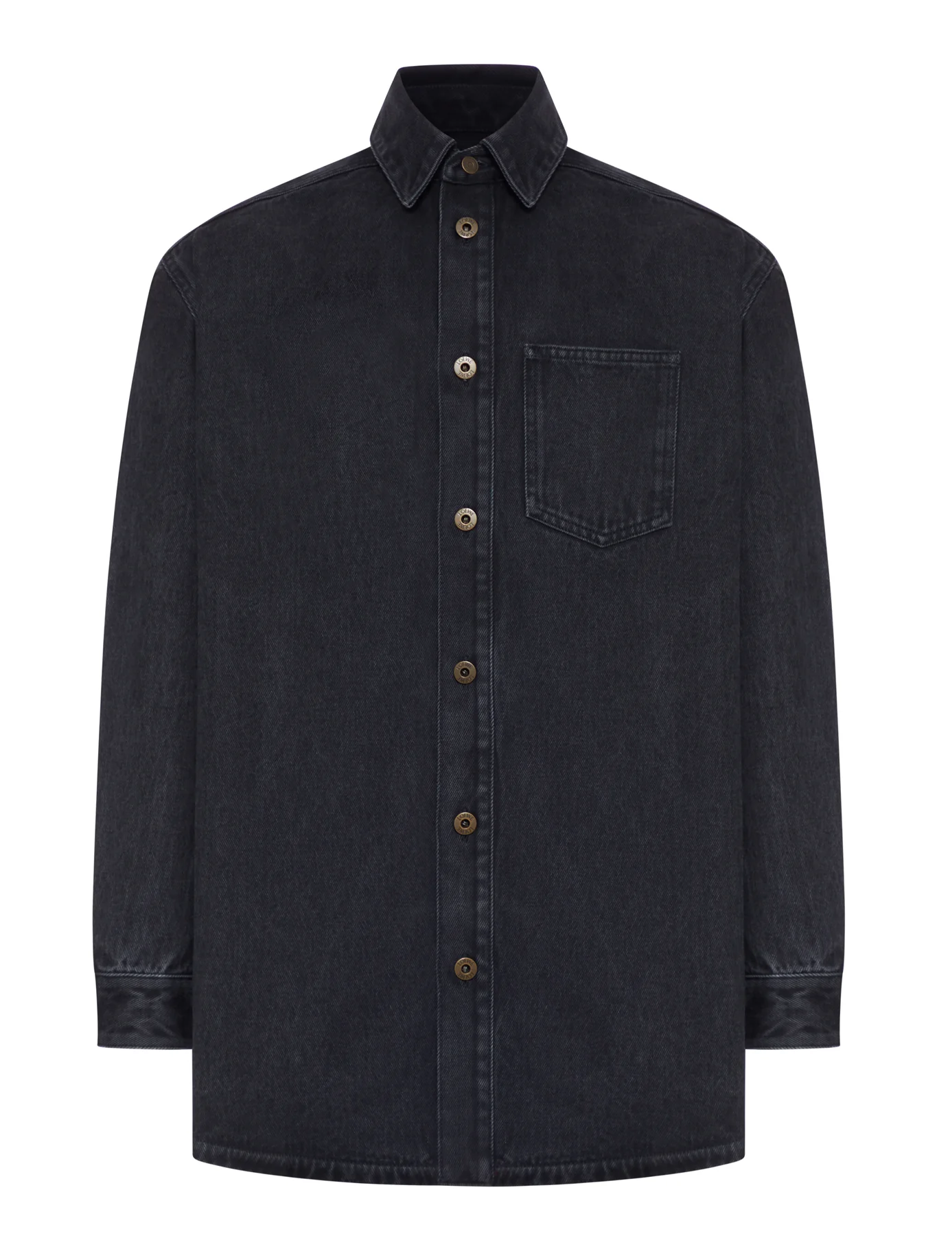 DENIM ANAGRAM OVERSHIRT