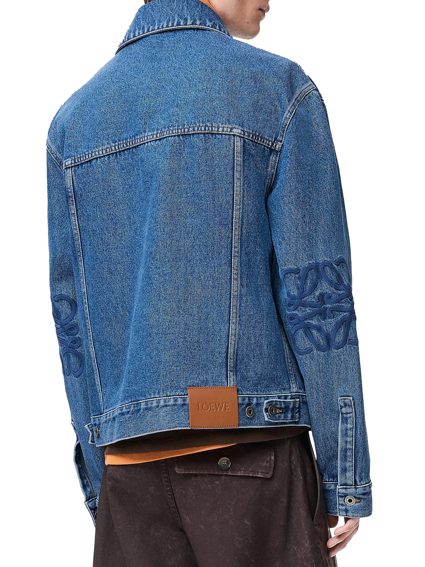 DENIM JACKET WITH ANAGRAM - Image 4