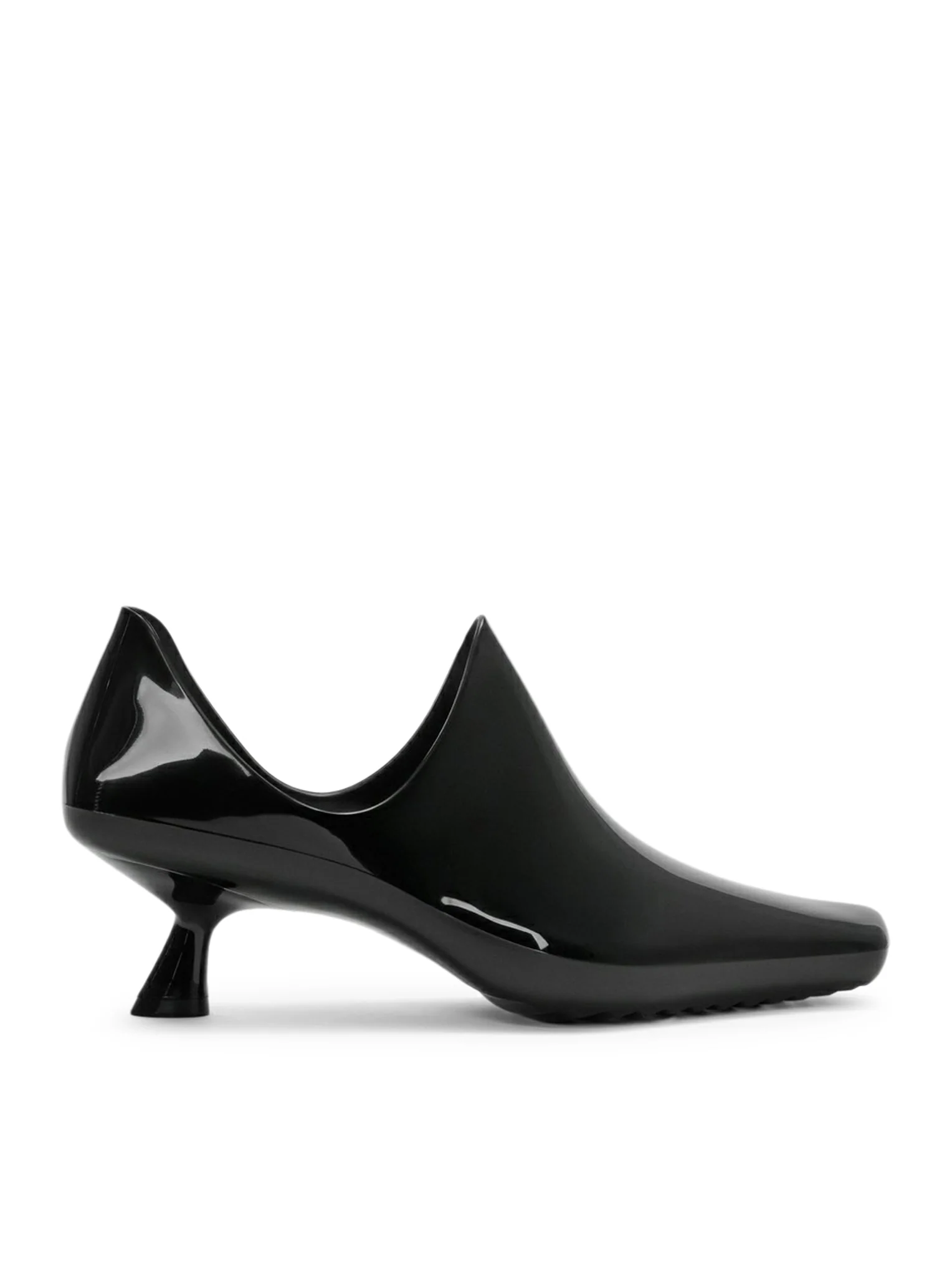 EMILY AQUA PVC ANKLE BOOTS