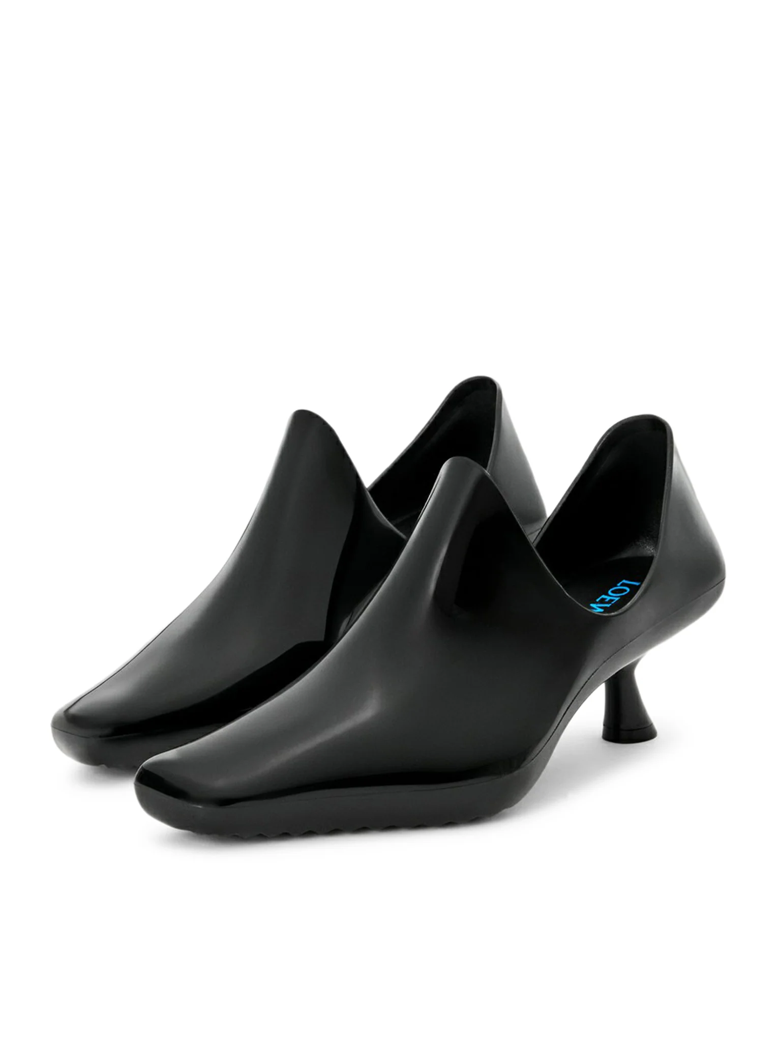 EMILY AQUA PVC ANKLE BOOTS - Image 6