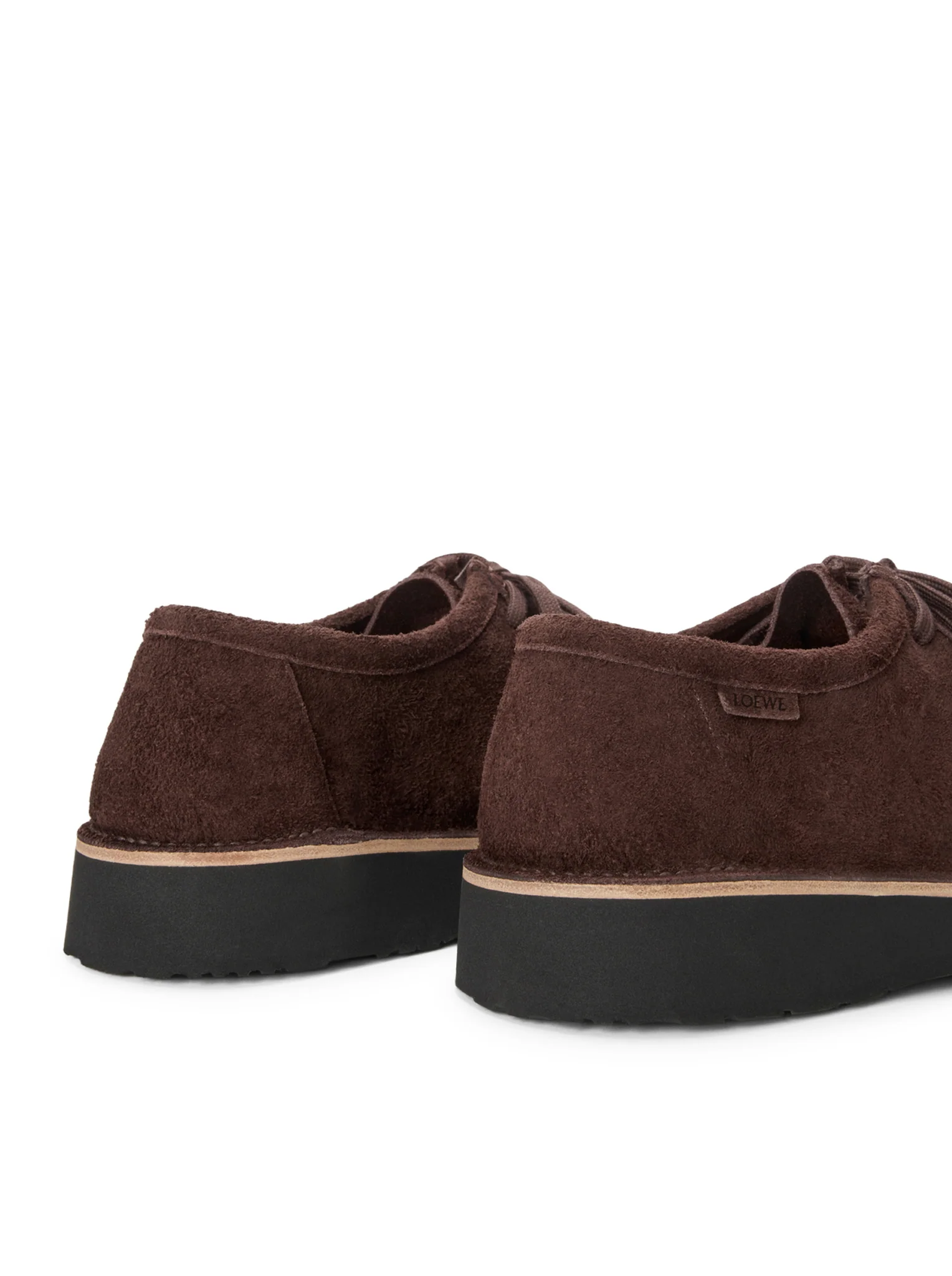 FARO LACE-UP SHOES IN SUEDE CALFSKIN - Image 5