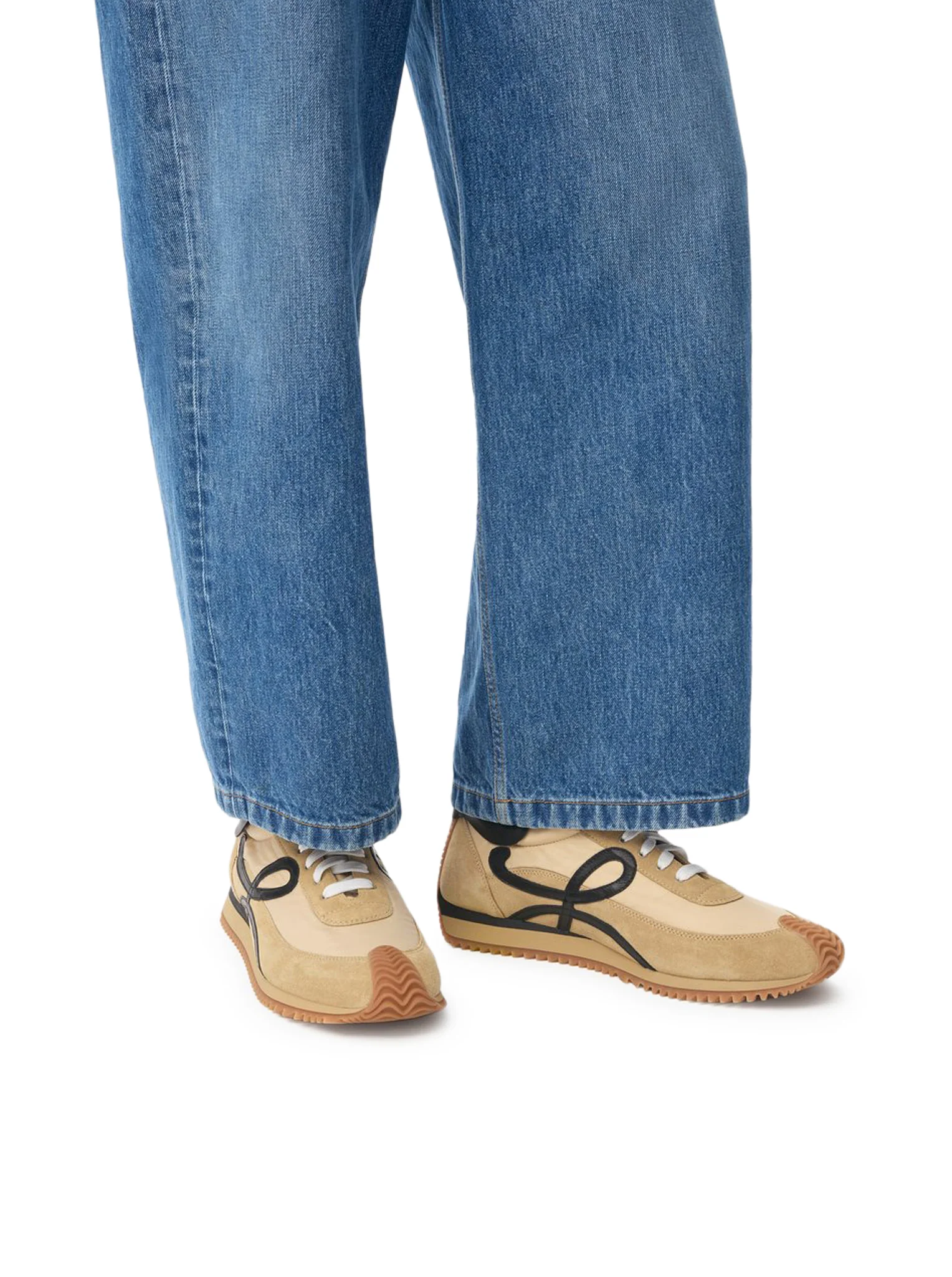 NYLON AND SUEDE FLOW RUNNER - Image 2
