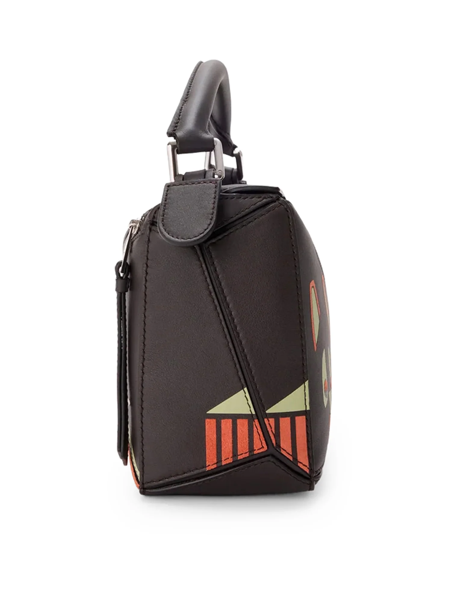 FUTURIST CAT SMALL PUZZLE BAG IN CALFSKIN - Image 7