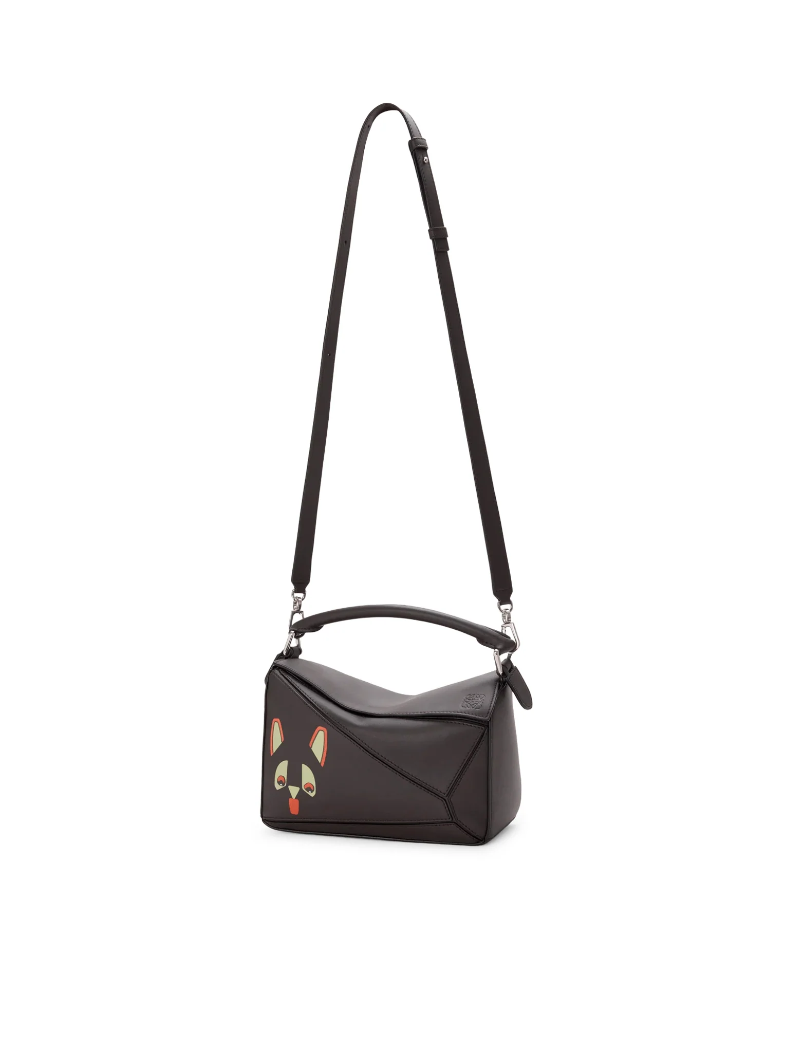 FUTURIST CAT SMALL PUZZLE BAG IN CALFSKIN - Image 9