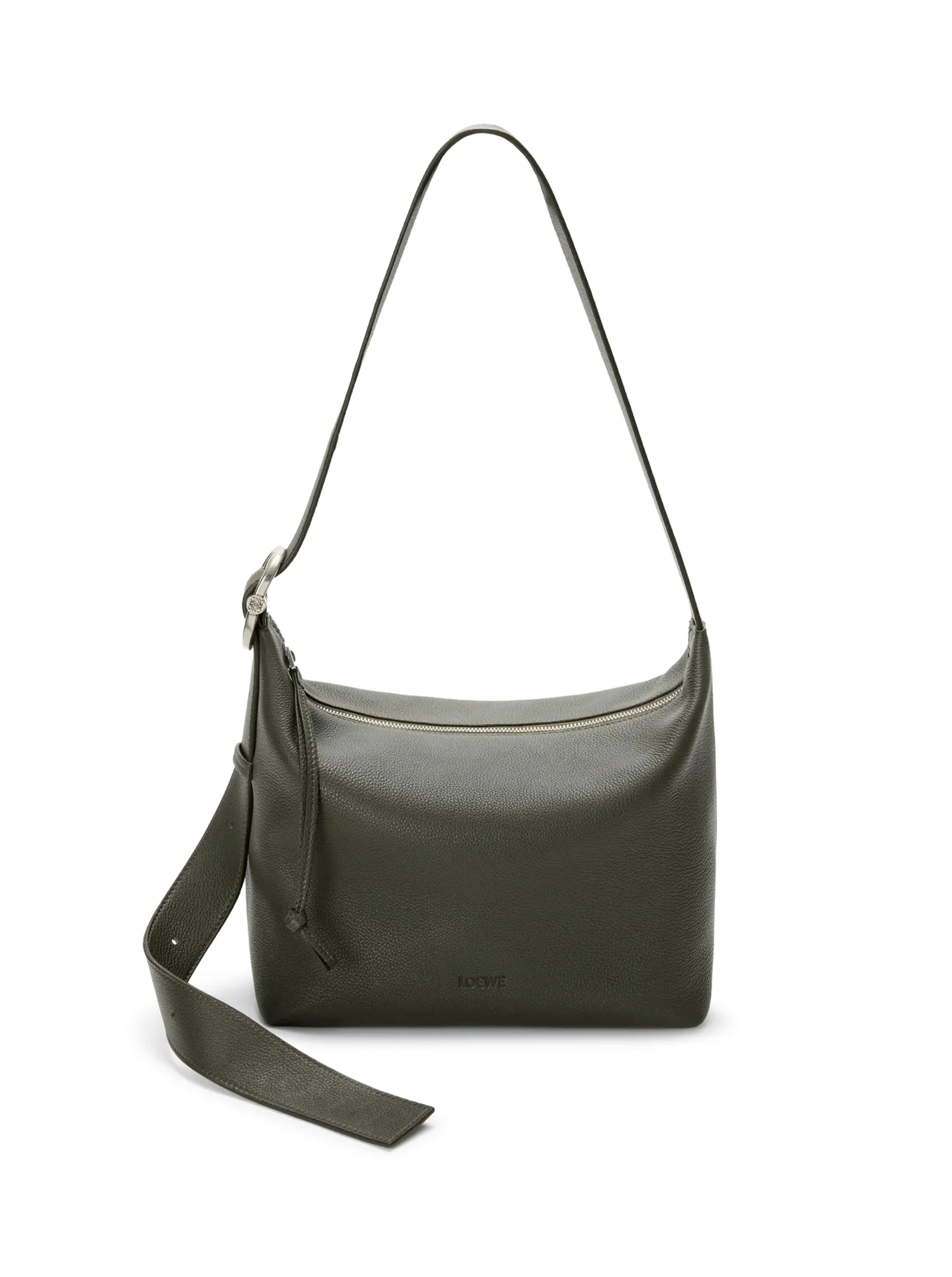 HOBO LOOP BAG IN GRAINED CALFSKIN LEATHER - Image 6