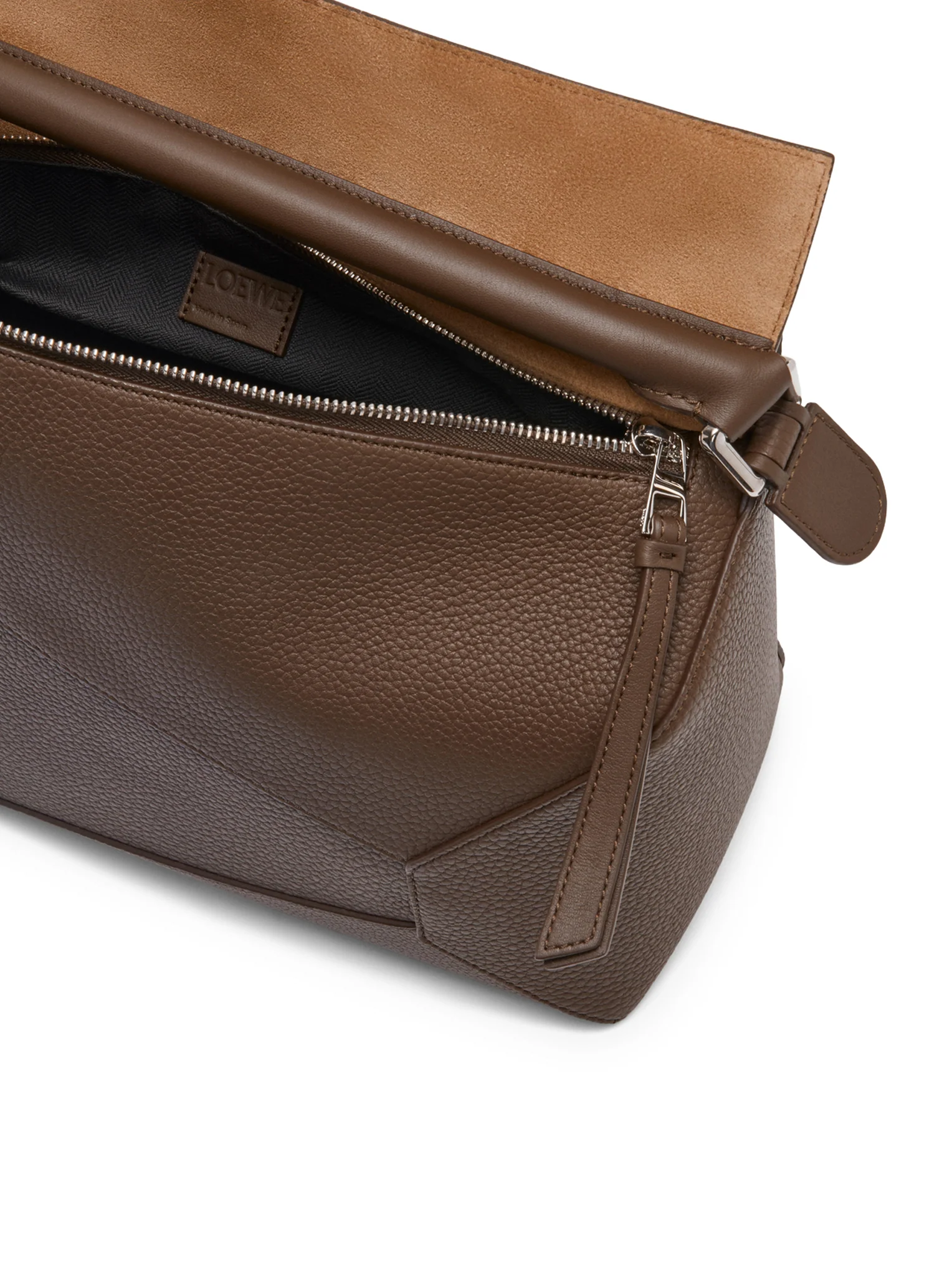 LARGE PUZZLE BAG IN HAMMERED CALFSKIN - Image 7